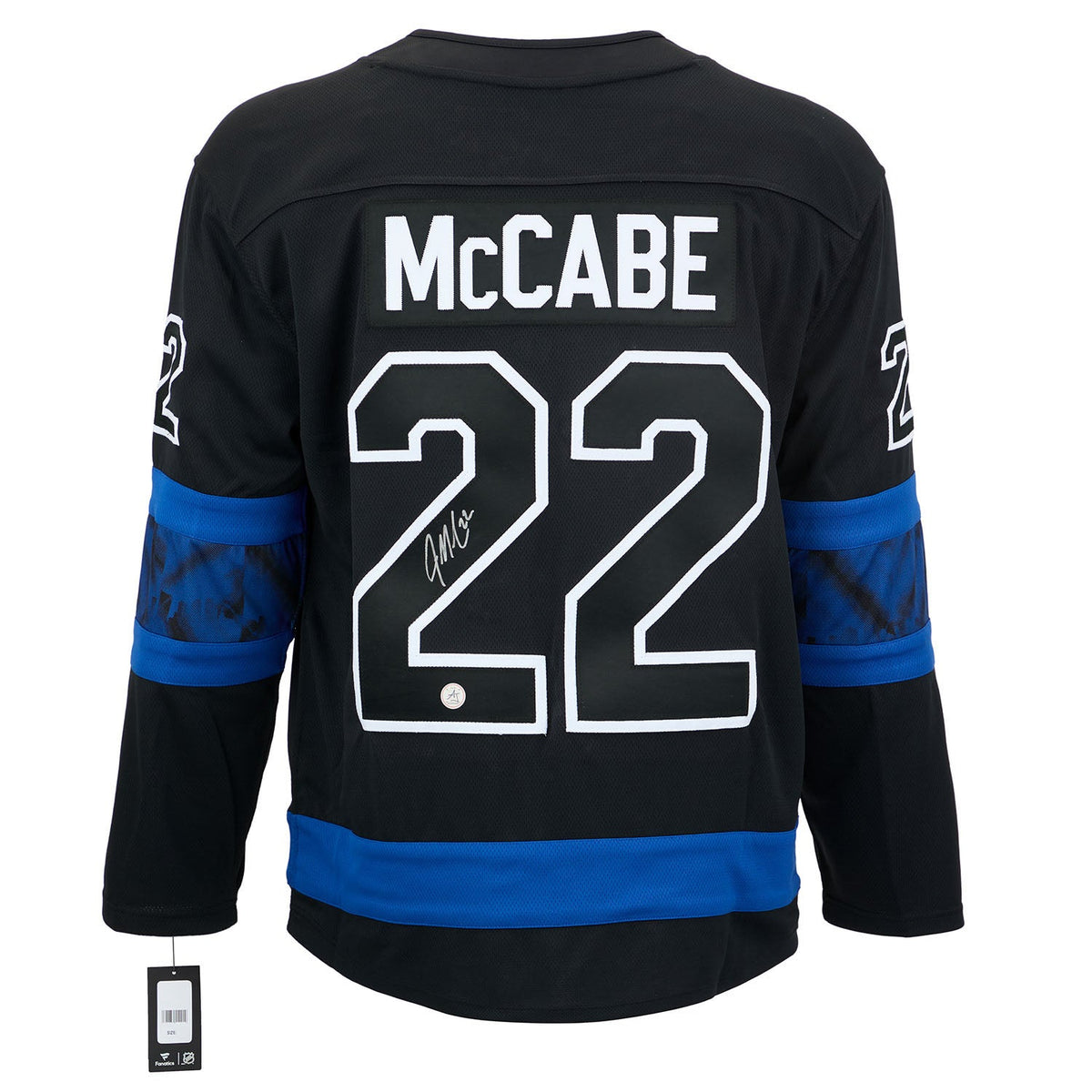Jake McCabe Signed Toronto Maple Leafs Drew House Fanatics Breakaway Jersey product image 1, provided for visual reference