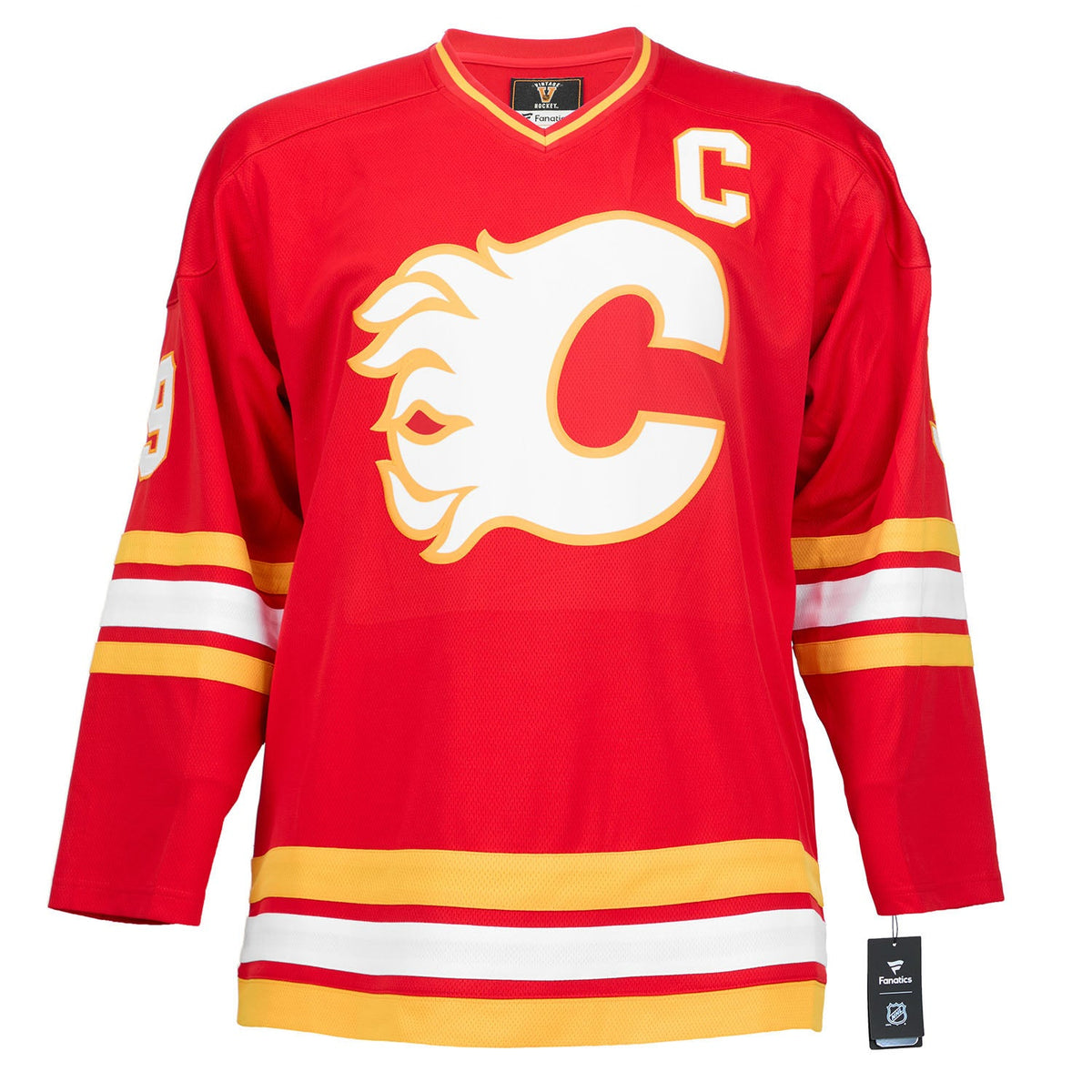 Lanny McDonald Calgary Flames Signed 1989 Stanley Cup Fanatics Jersey product image 2, provided for visual reference and