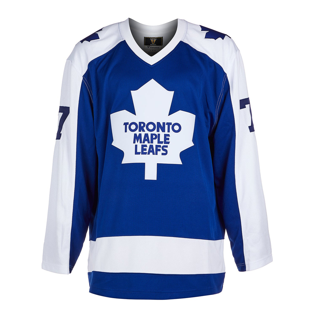 Lanny McDonald Toronto Maple Leafs Signed 1st Game Throwback Jersey #/73 product image 2, provided for visual reference and