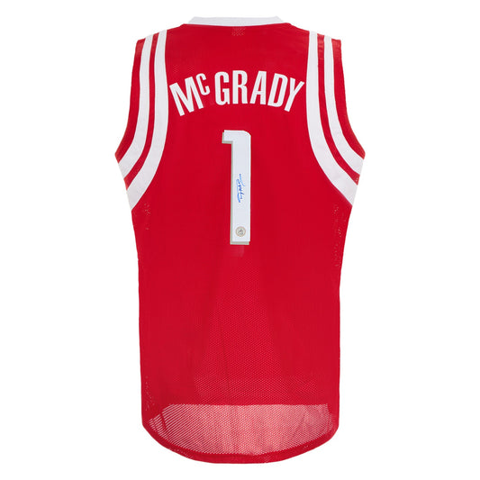 Tracy McGrady Autographed Houston Basketball City Design Jersey product image 1, provided for visual reference and product