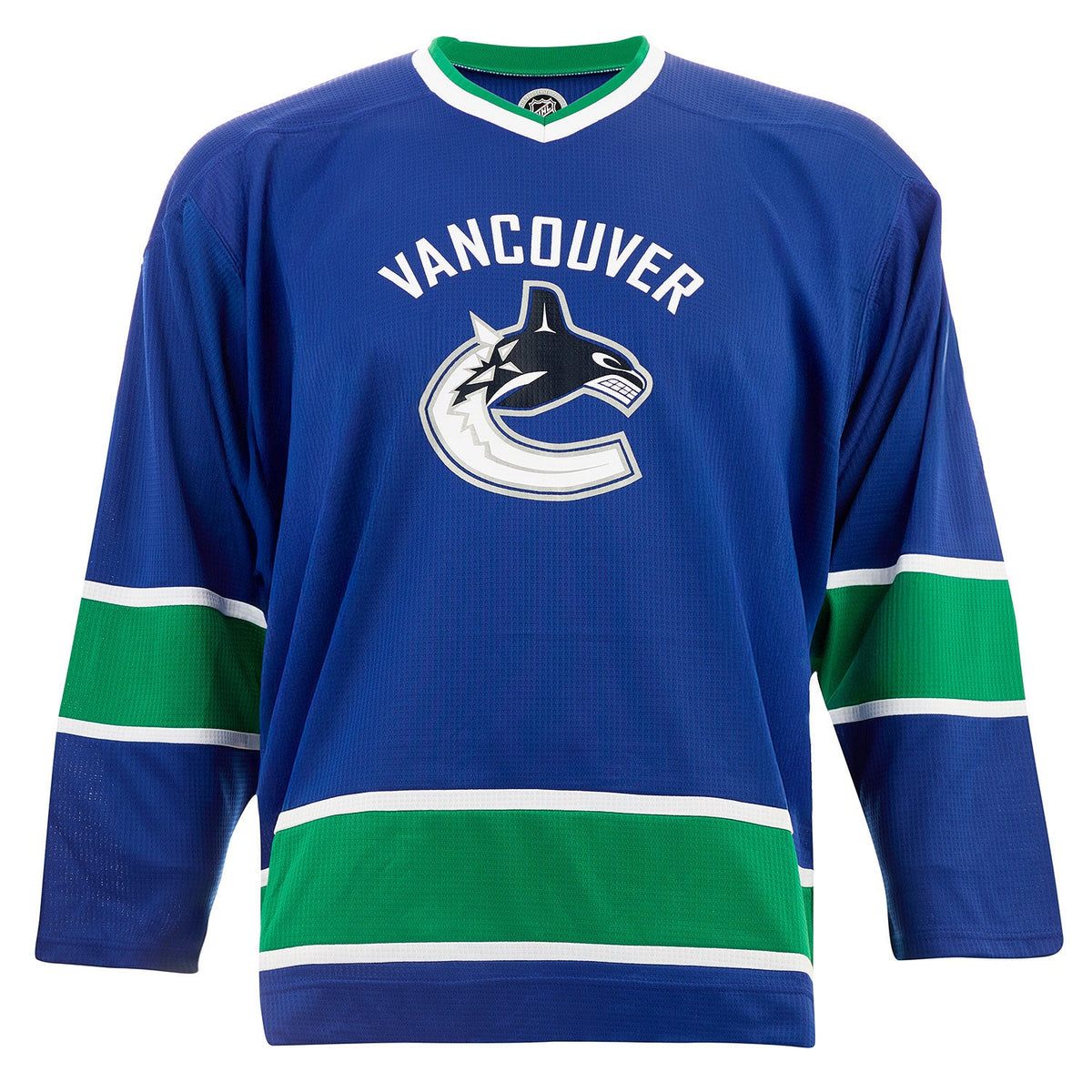Kirk McLean Signed Vancouver Canucks Replica CCM Mass Jersey product image 2, provided for visual reference and product