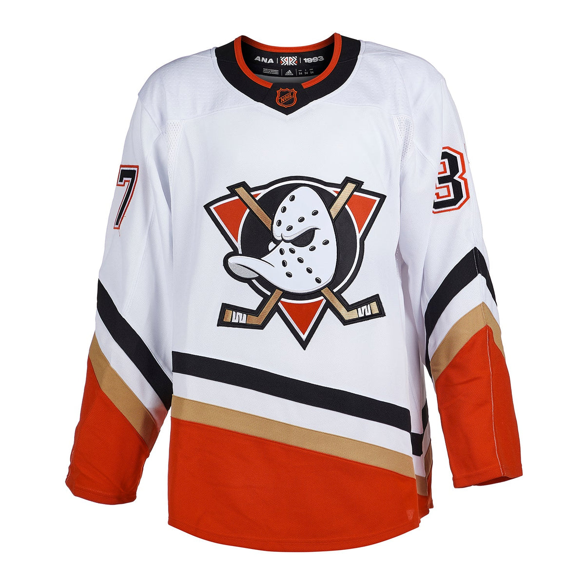 Mason McTavish Signed Anaheim Ducks Reverse Retro 2.0 adidas Jersey product image 2, provided for visual reference and
