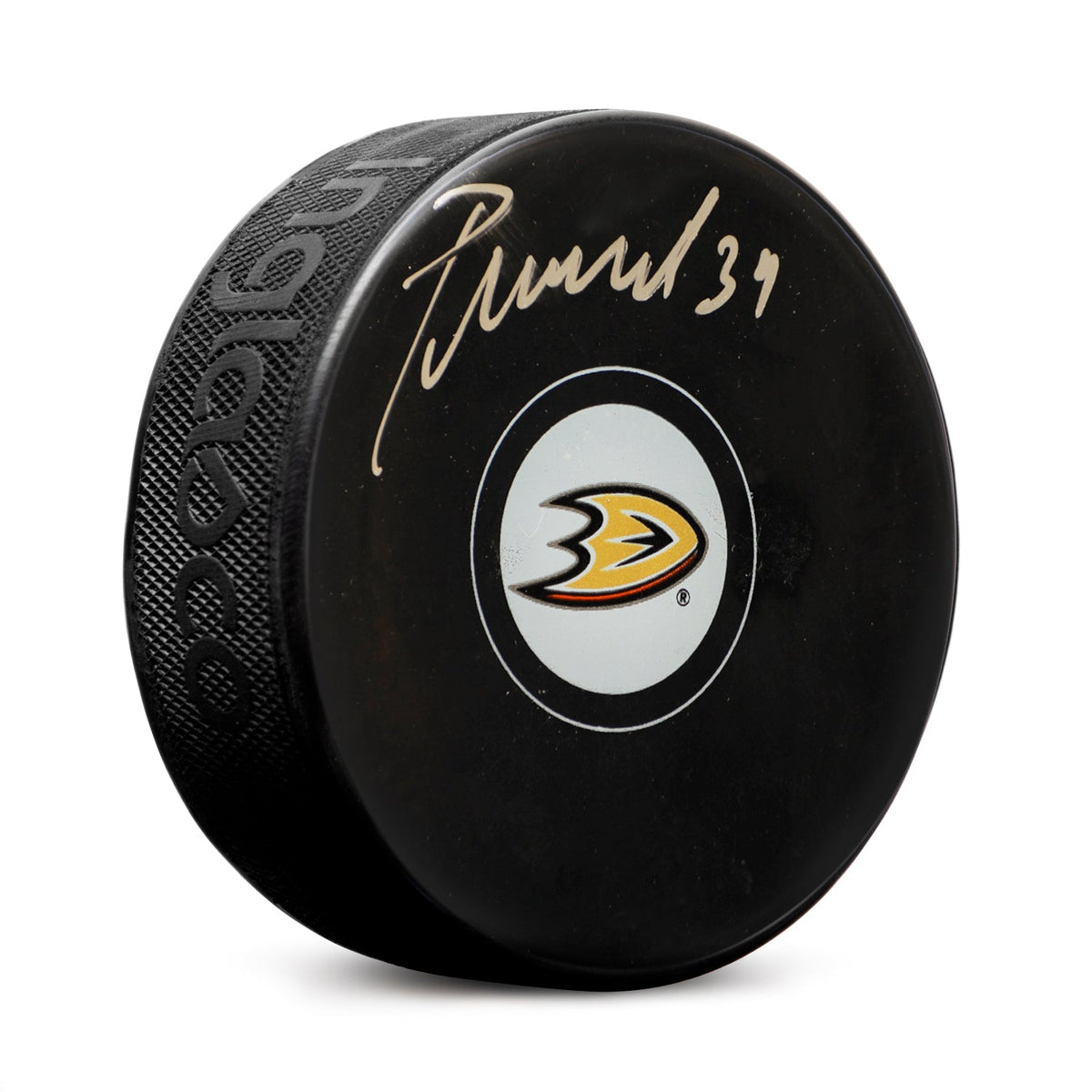 Pavel Mintyukov Autographed Anaheim Ducks Hockey Puck product image 1, provided for visual reference and product detail