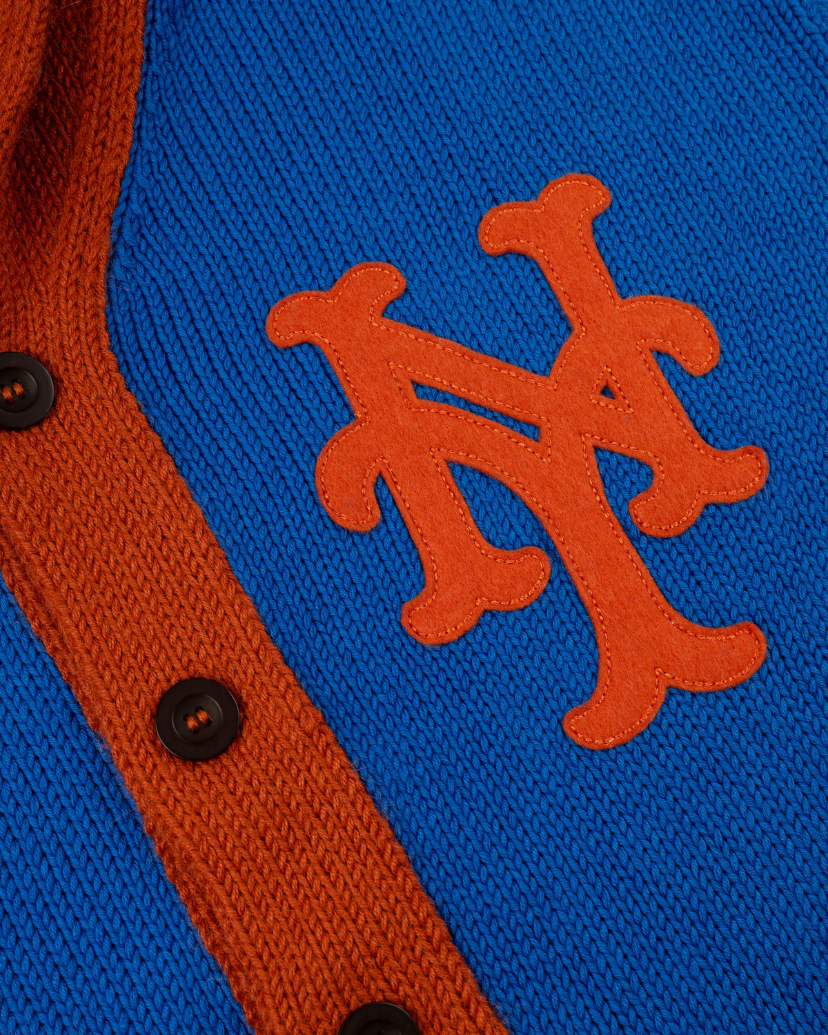 New York Mets 1962 Wool Shawl Collar Sweater product image 2, provided for visual reference and product detail review