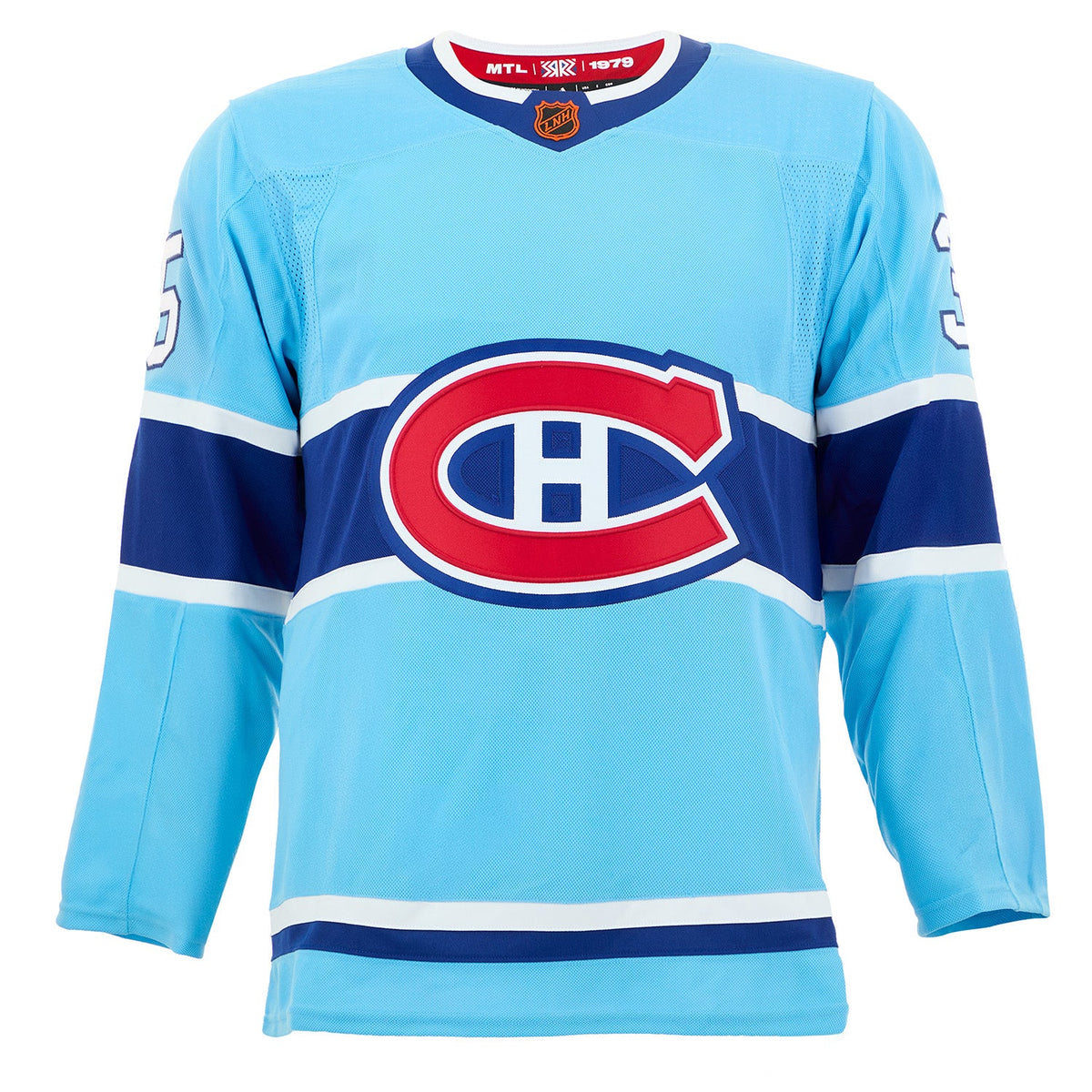Sam Montembeault Autographed Montreal Canadiens Reverse Retro 2.0 adidas Jersey product image 2, provided for visual