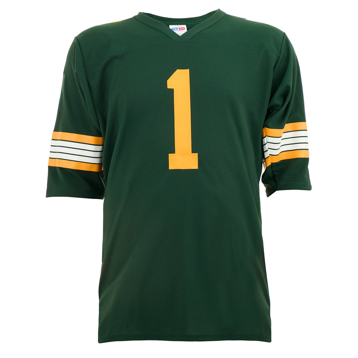 Warren Moon Autographed Edmonton Custom Throwback CFL Football Jersey product image 2, provided for visual reference and