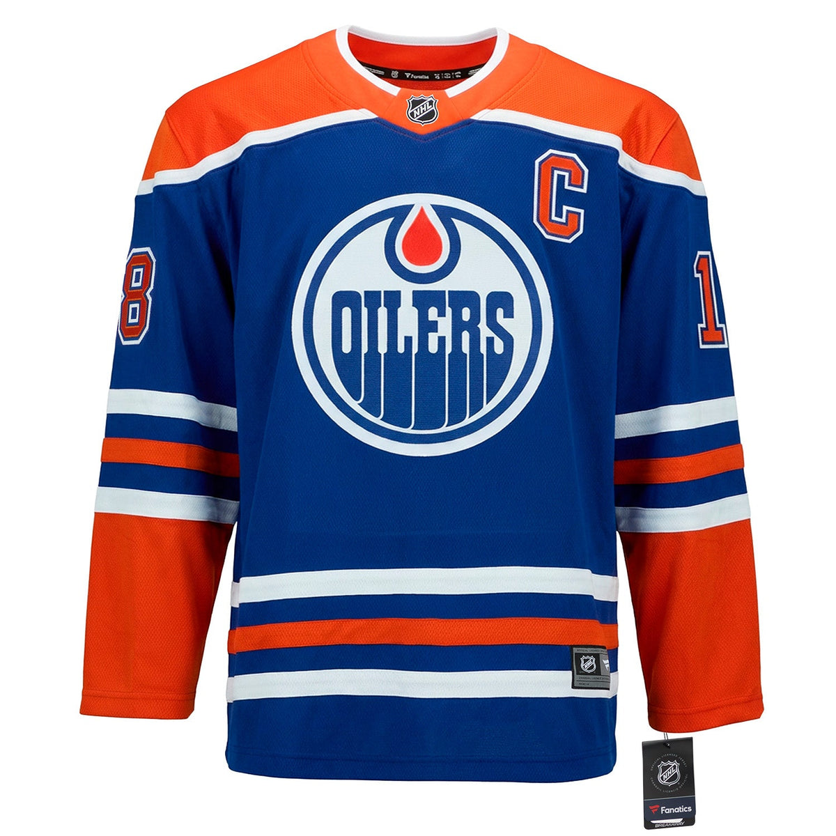 Ethan Moreau Autographed Edmonton Oilers Fanatics Breakaway Jersey product image 2, provided for visual reference and