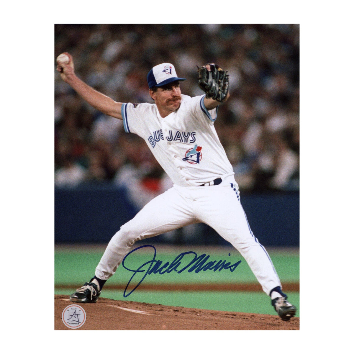 Jack Morris Autographed Toronto Blue Jays World Series 8x10 Photo product image 1, provided for visual reference and product