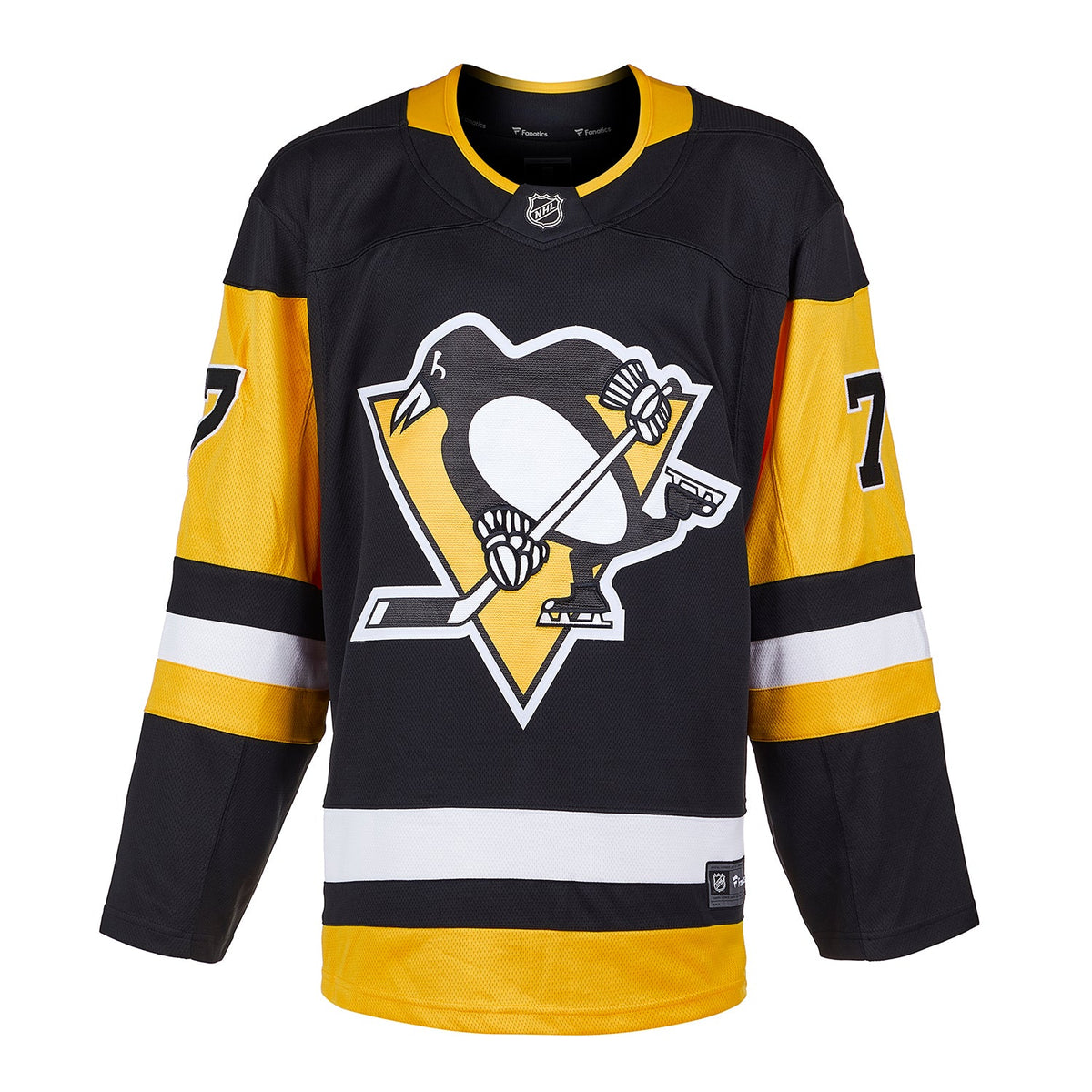 Joe Mullen Autographed Pittsburgh Penguins Fanatics Breakaway Jersey product image 3, provided for visual reference and