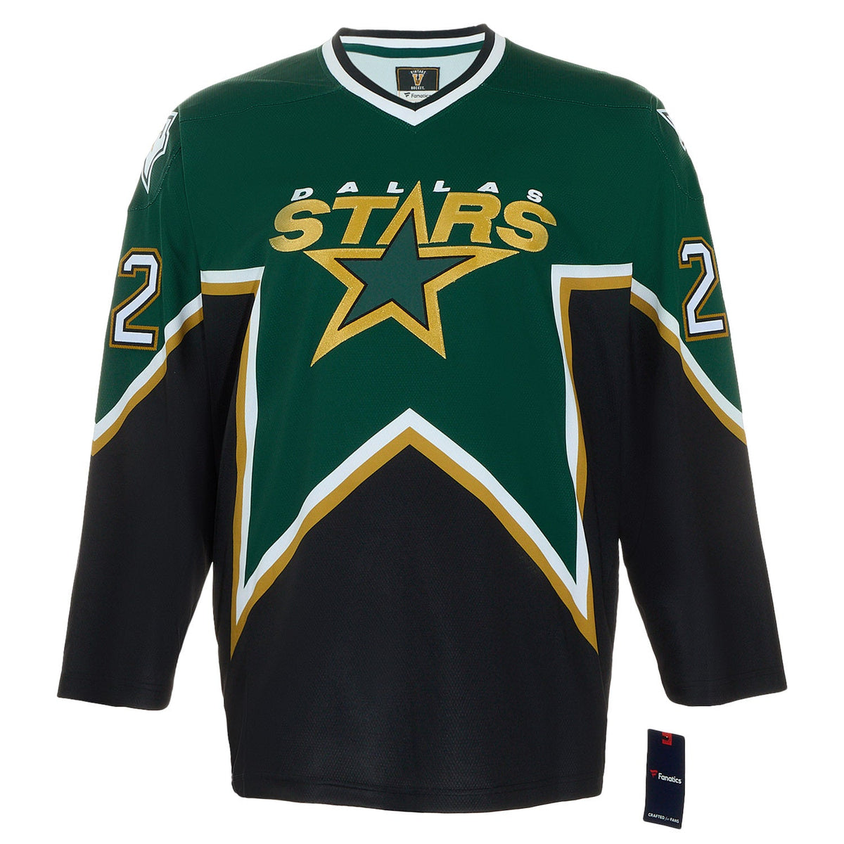 Kirk Muller Autographed Dallas Stars Throwback Breakaway Jersey product image 2, provided for visual reference and product