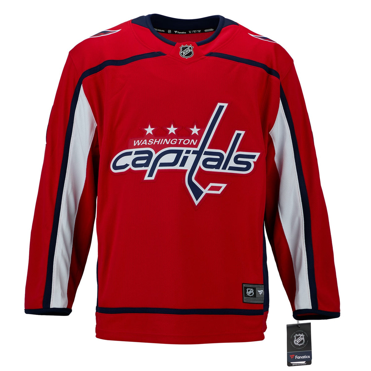 Larry Murphy Signed Washington Capitals Fanatics Breakaway Jersey product image 2, provided for visual reference and product