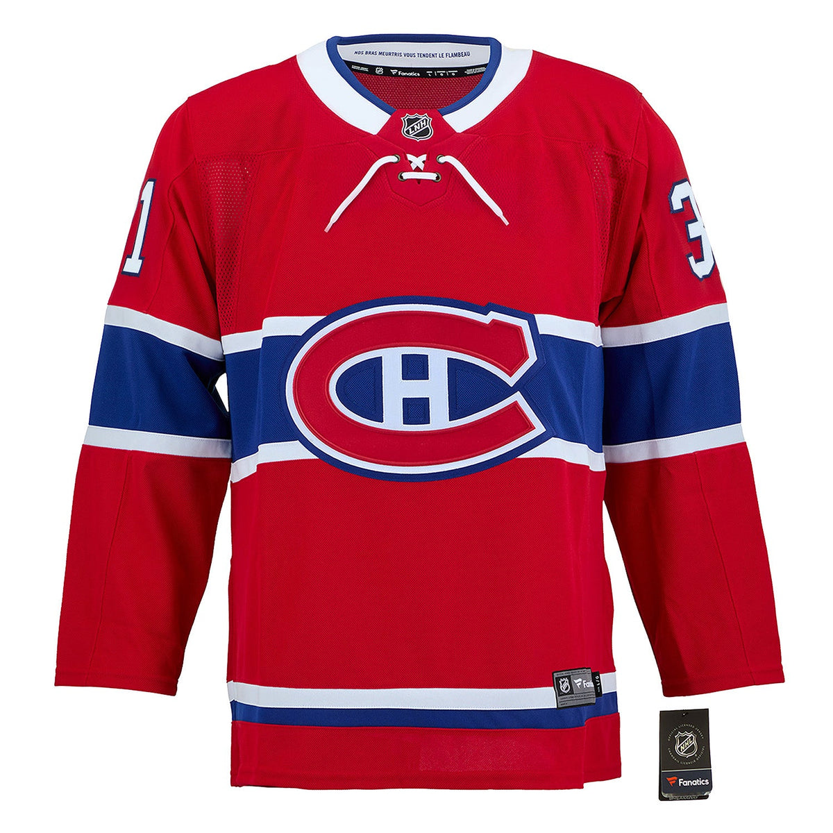 Mark Napier Autographed Montreal Canadiens Fanatics Breakaway Jersey product image 2, provided for visual reference and