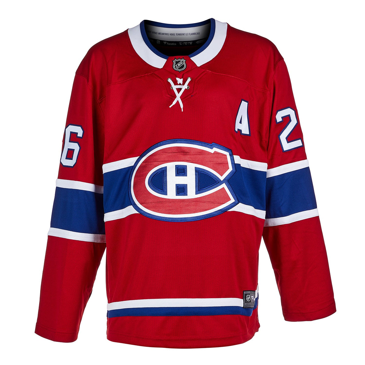 Mats Naslund Autographed Montreal Canadiens Fanatics Breakaway Jersey product image 2, provided for visual reference and