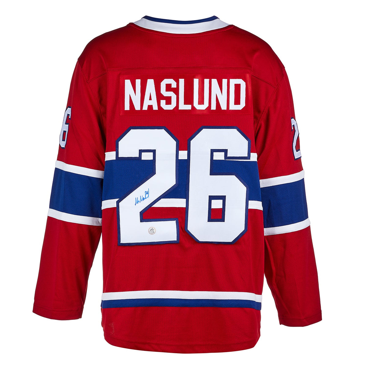 Mats Naslund Autographed Montreal Canadiens Fanatics Breakaway Jersey product image 1, provided for visual reference and