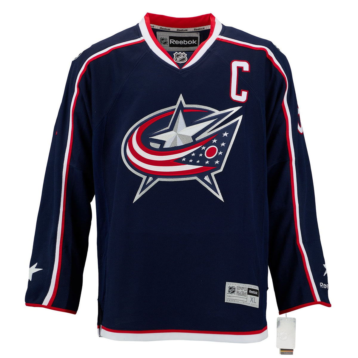 Rick Nash Signed Columbus Blue Jackets Vintage Reebok Jersey product image 2, provided for visual reference and product