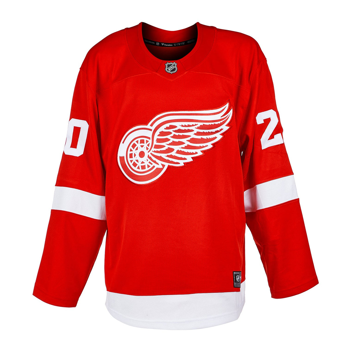 Vaclav Nedomansky Autographed Detroit Red Wings Fanatics Breakaway Jersey product image 3, provided for visual reference and