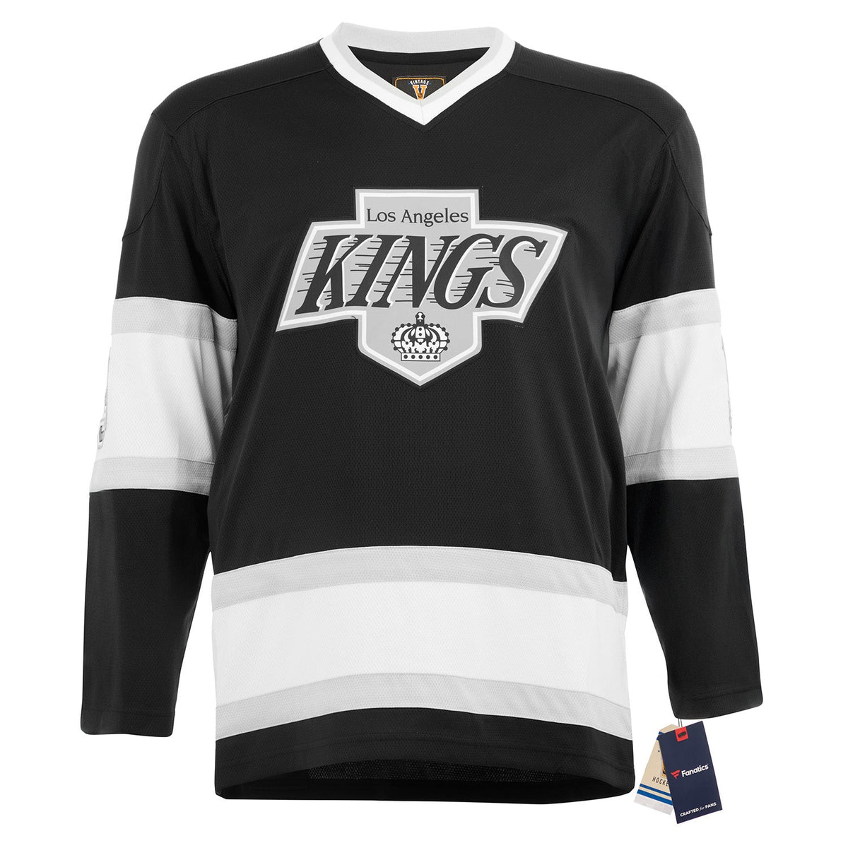 Bernie Nicholls Signed Los Angeles Kings Throwback Breakaway Jersey product image 2, provided for visual reference and