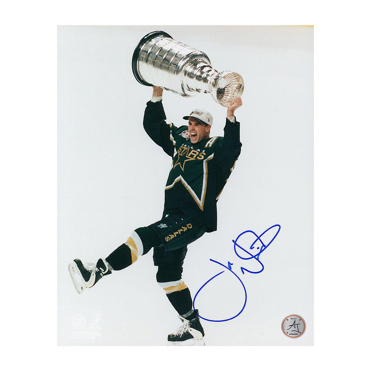 Joe Nieuwendyk Signed Dallas Stars 1999 Stanley Cup 8x10 Photo product image 1, provided for visual reference and product