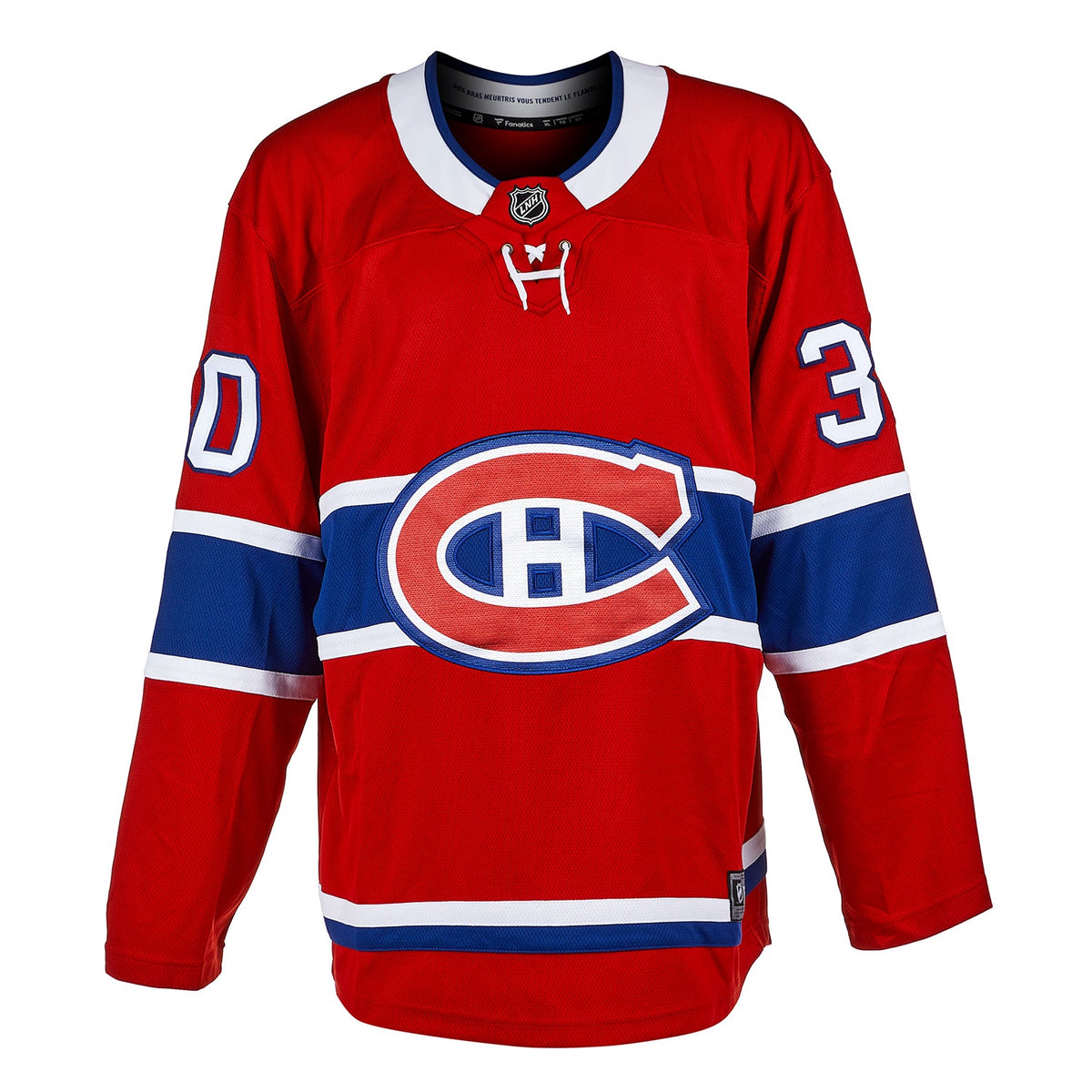 Chris Nilan Autographed Montreal Canadiens Fanatics Breakaway Jersey product image 2, provided for visual reference and