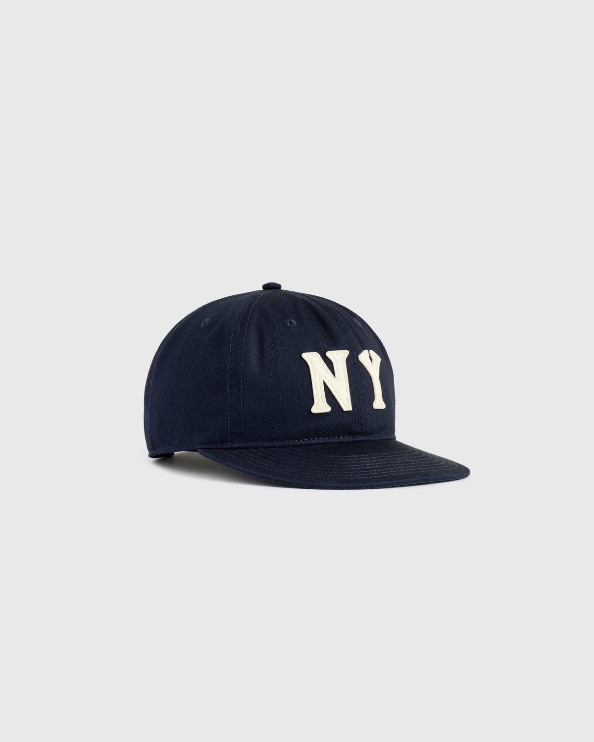 New York Black Yankees Felt 'NY' Cotton Twill Ballcap product image 3, provided for visual reference and product detail