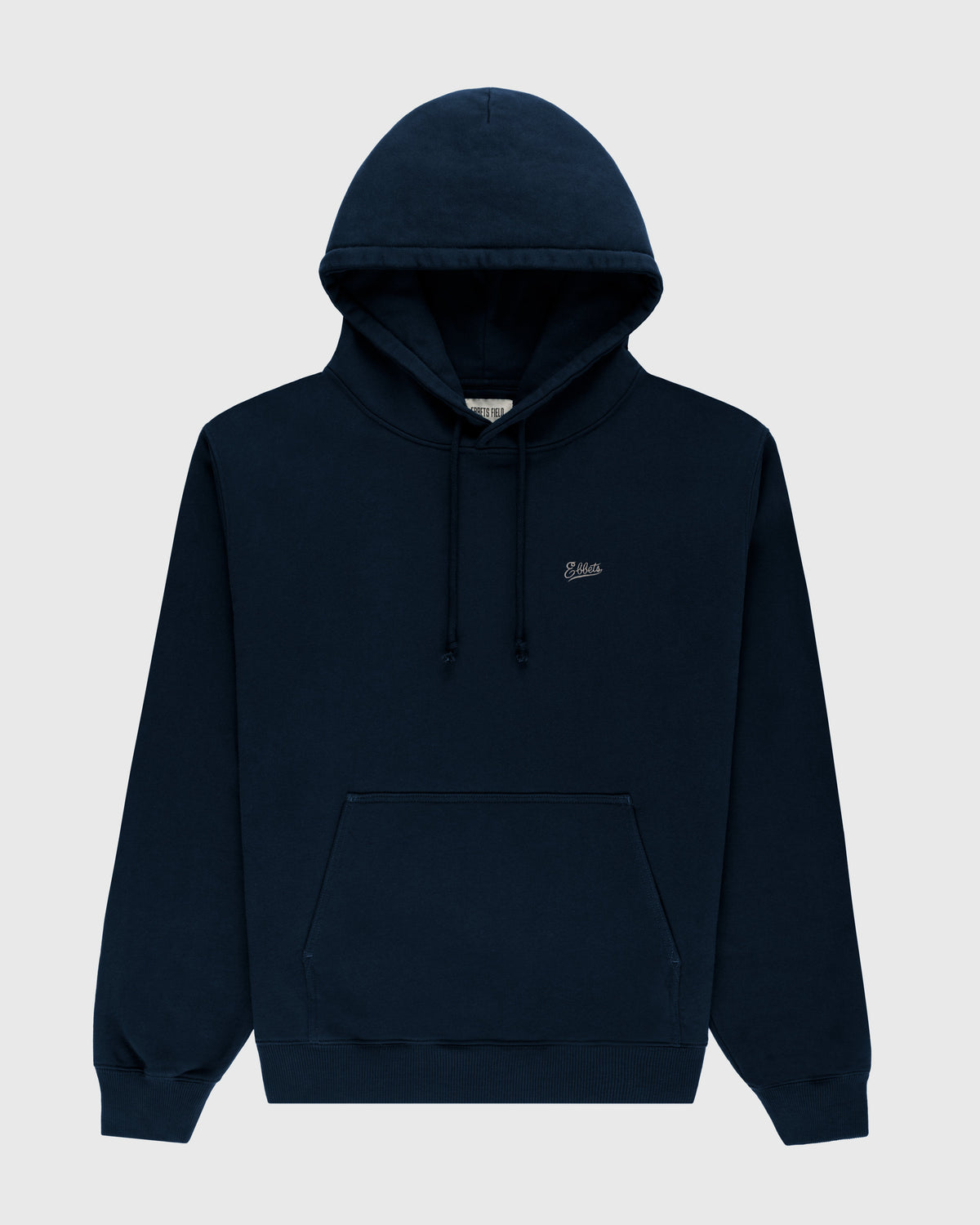 Ebbets Chest Logo Heavyweight Cotton Terry Pullover Hoodie product image 1, provided for visual reference and product detail
