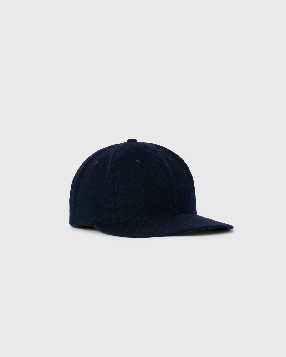 Navy Wool Ballcap product image 3, provided for visual reference and product detail review