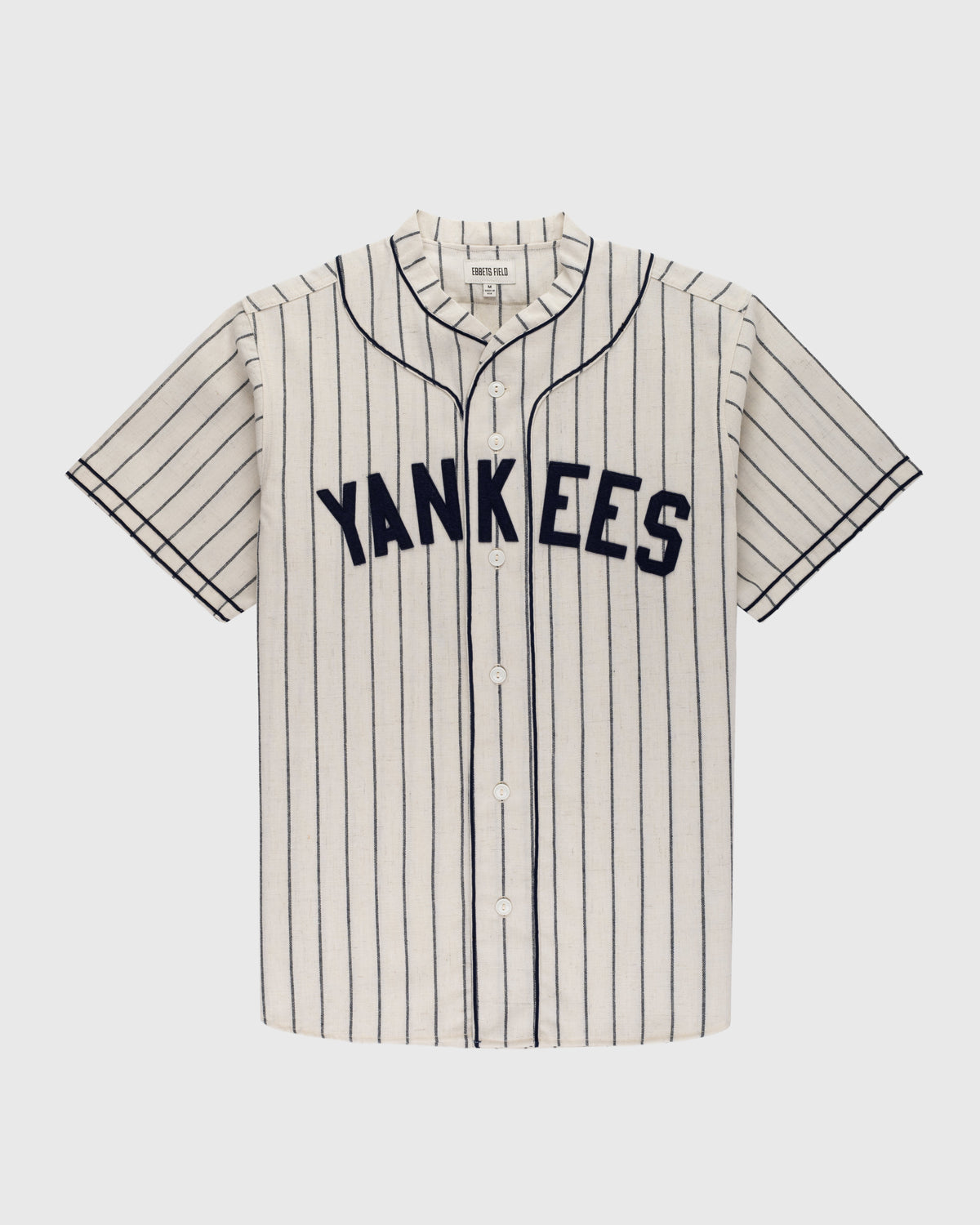 New York Black Yankees 1935 Authentic Wool Home Baseball Jersey product image 1, provided for visual reference and product
