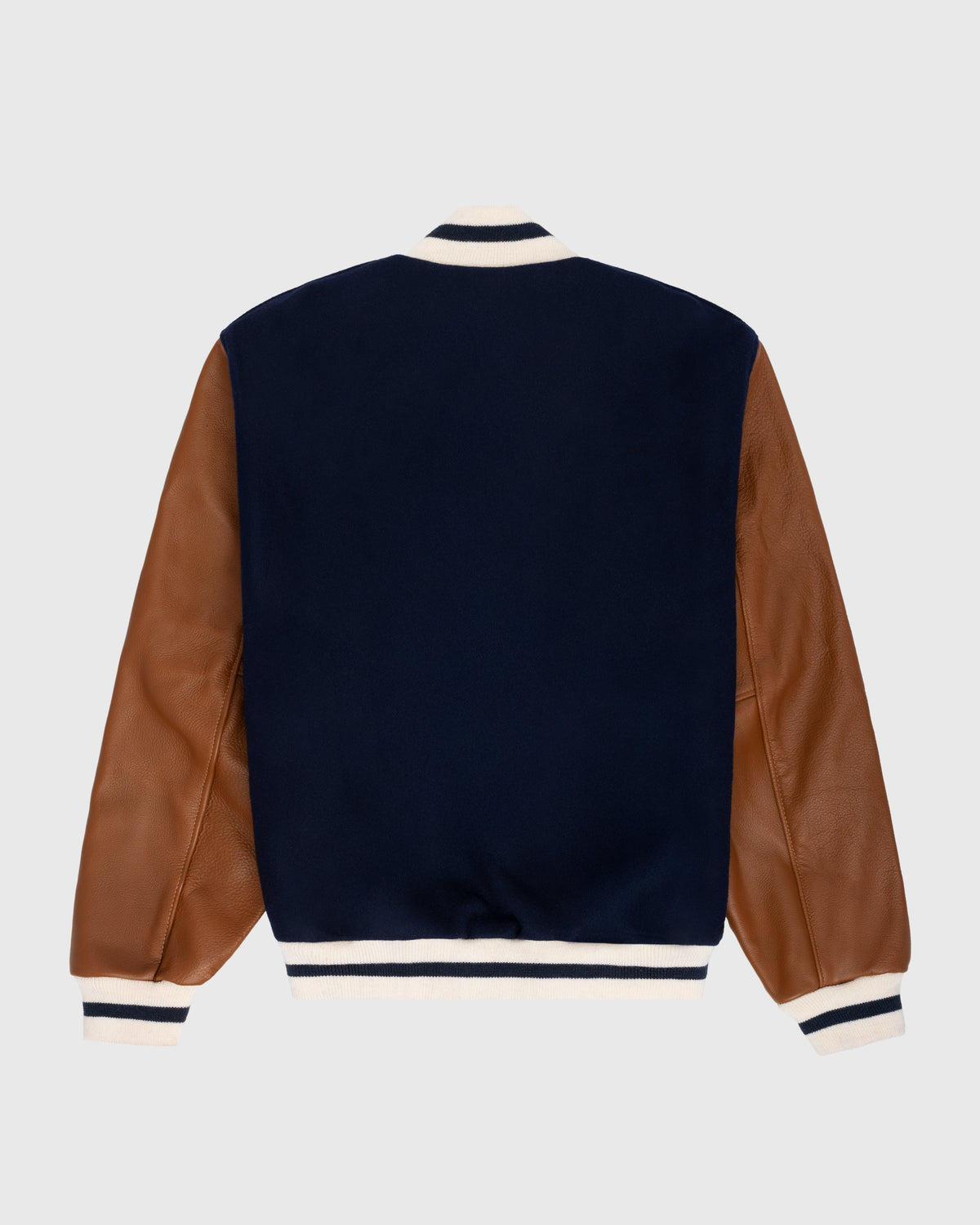 New York Black Yankees 1940 Authentic Wool & Leather Varsity Jacket product image 2, provided for visual reference and
