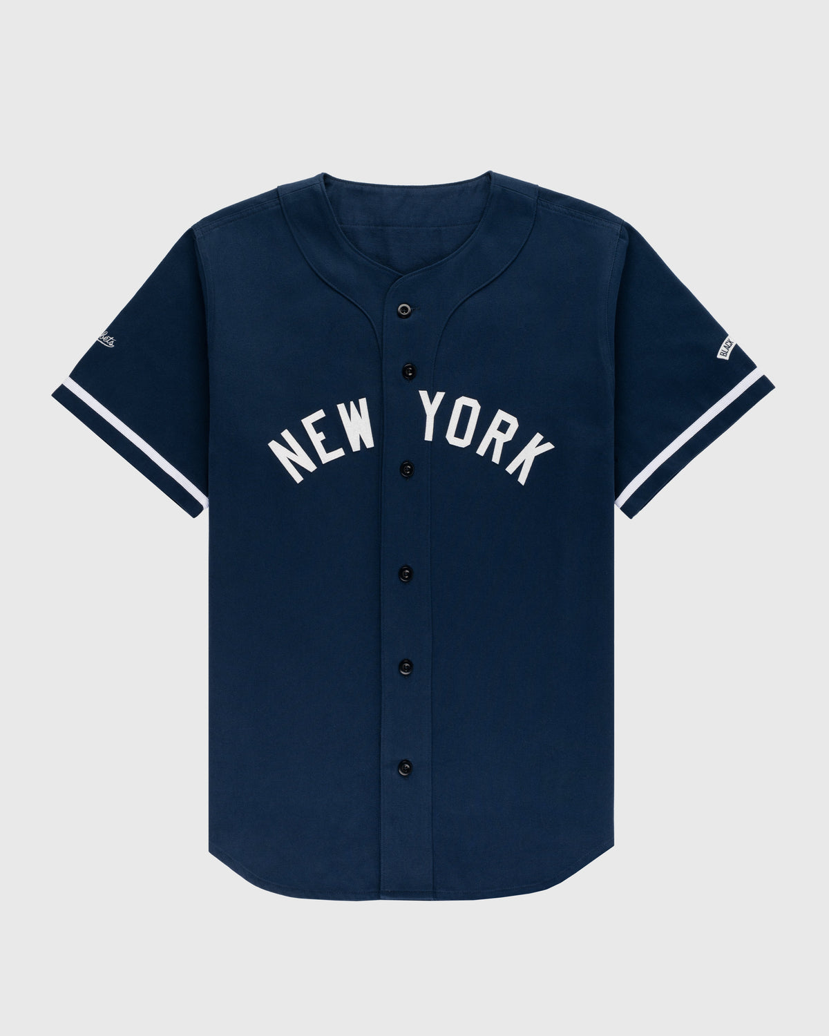 New York Black Yankees Cotton Twill Baseball Jersey product image 1, provided for visual reference and product detail review