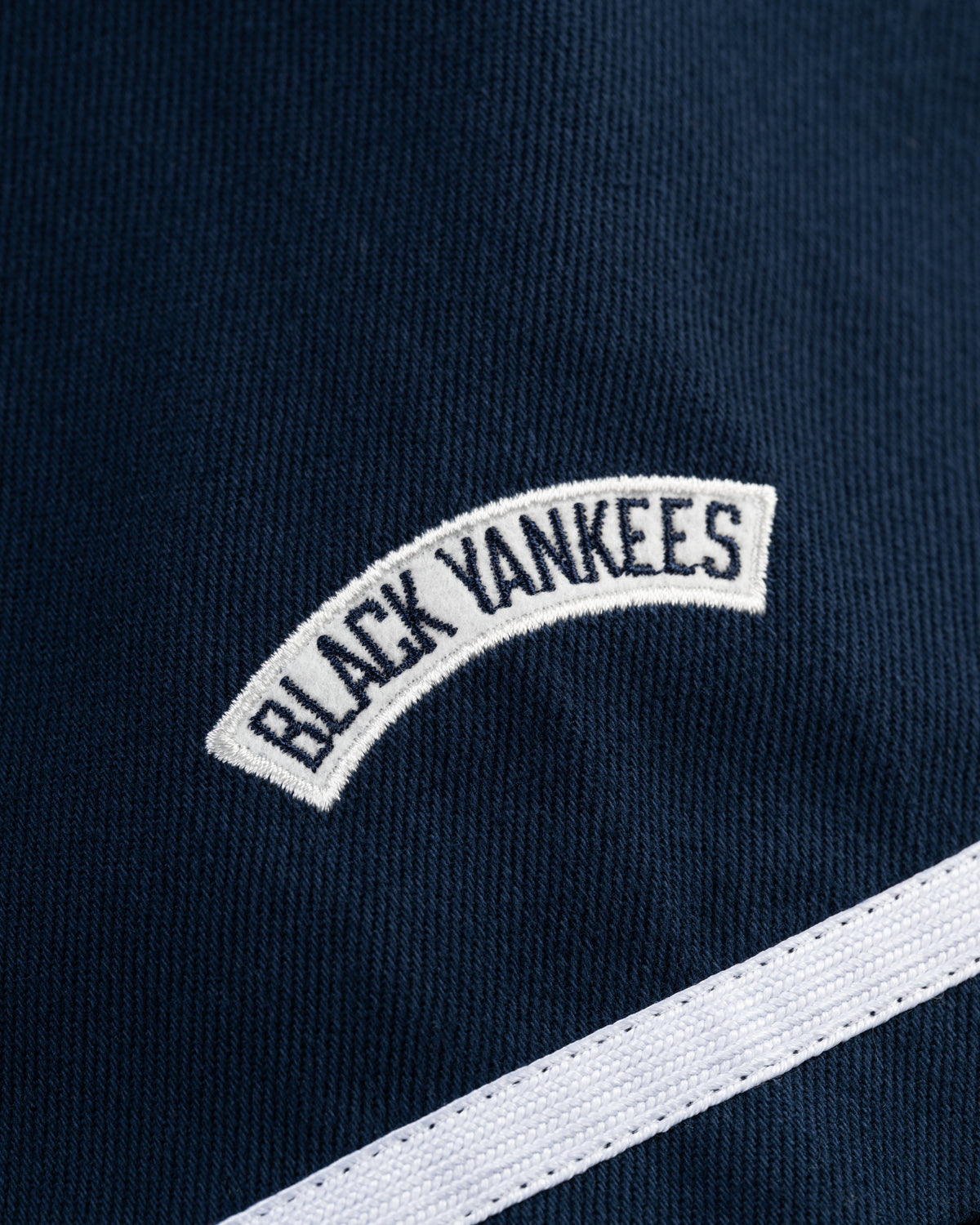 New York Black Yankees Cotton Twill Baseball Jersey product image 5, provided for visual reference and product detail review