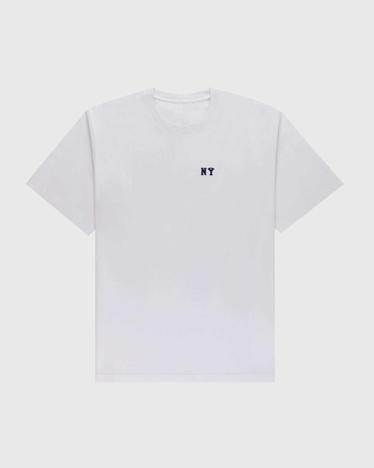 New York Black Yankees Embroidered 'NY' Short Sleeve T-Shirt product image 1, provided for visual reference and product