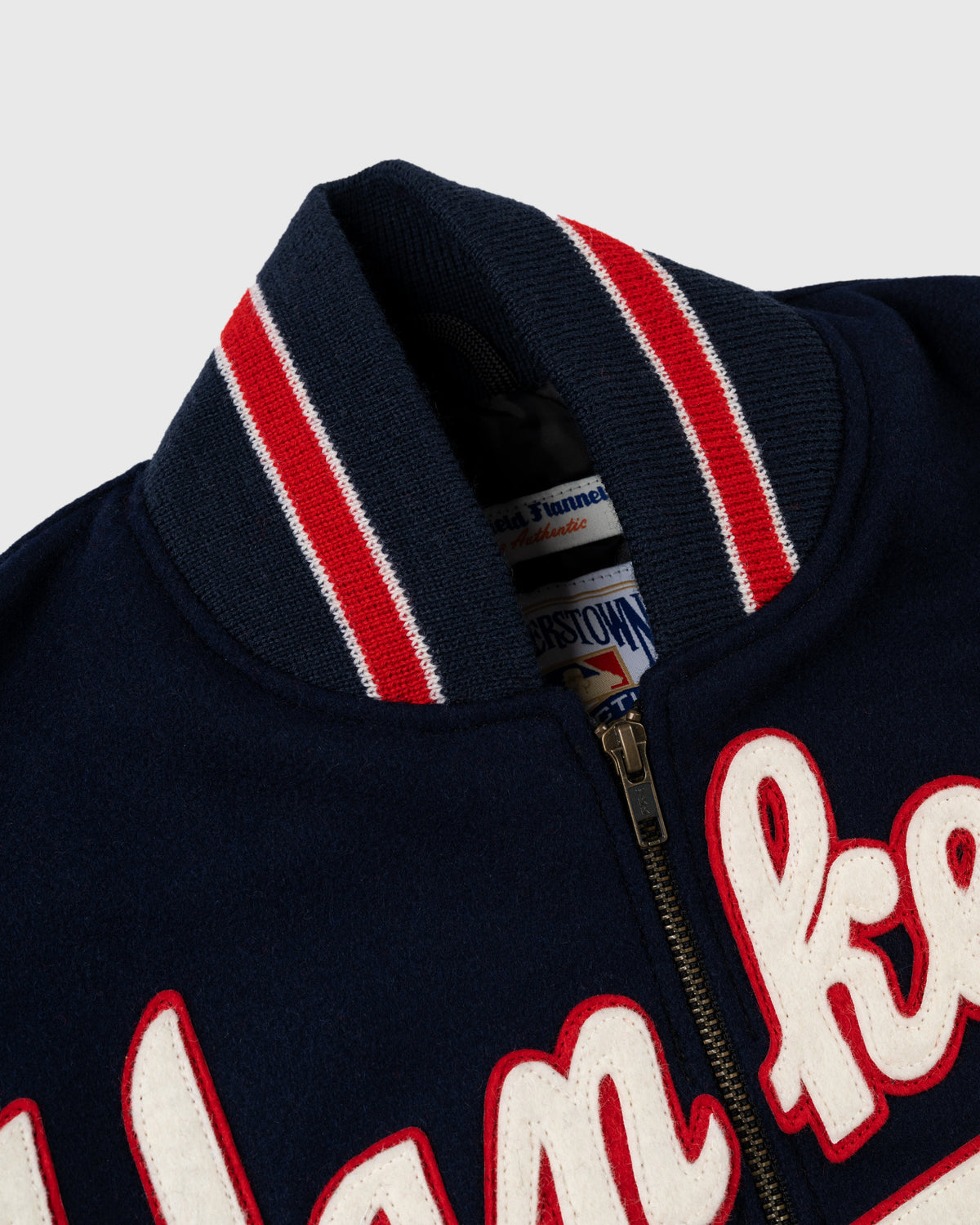 New York Yankees 1947 Authentic All Wool Varsity Jacket product image 2, provided for visual reference and product detail