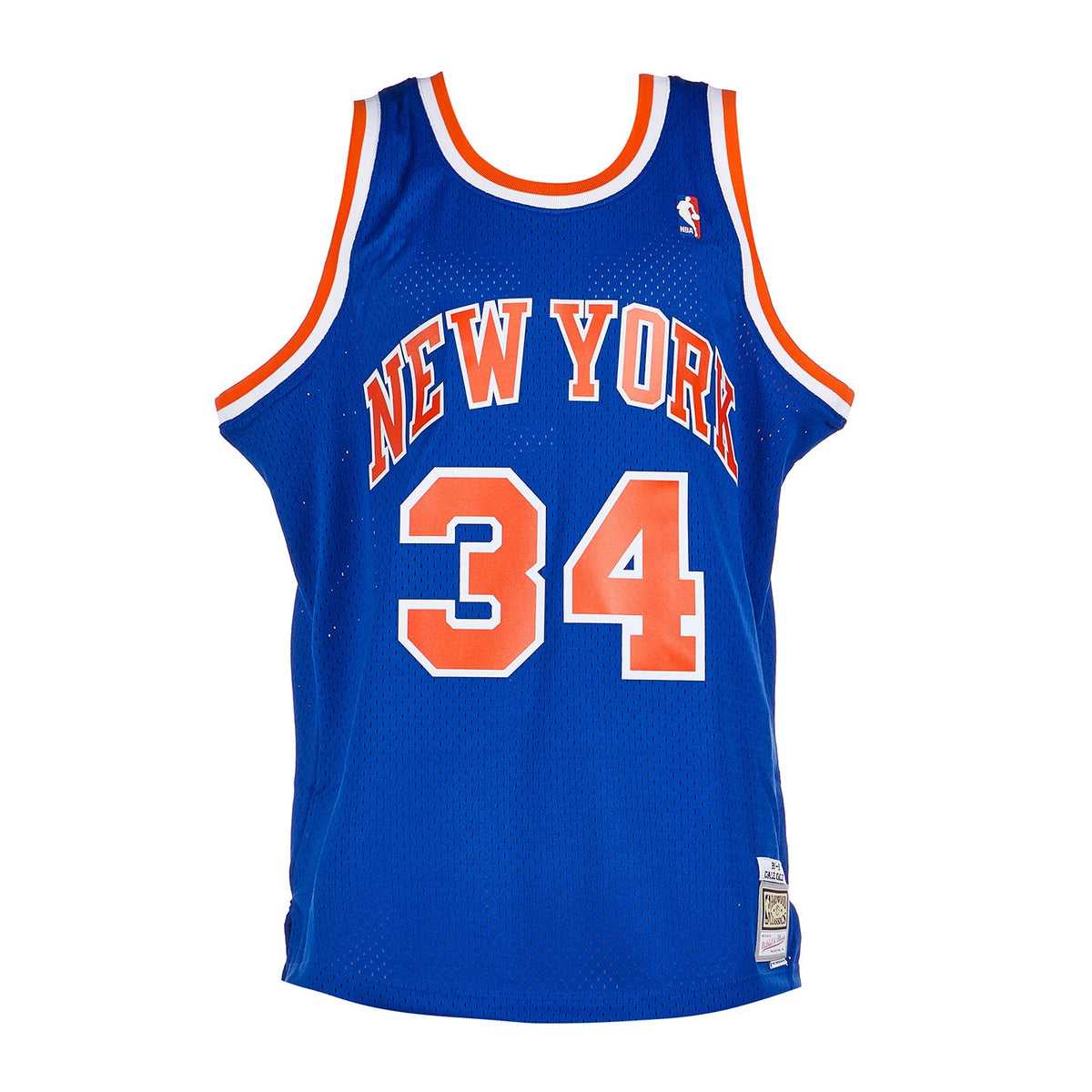 Charles Oakley Signed New York Knicks Mitchell & Ness Throwback Jersey product image 2, provided for visual reference and