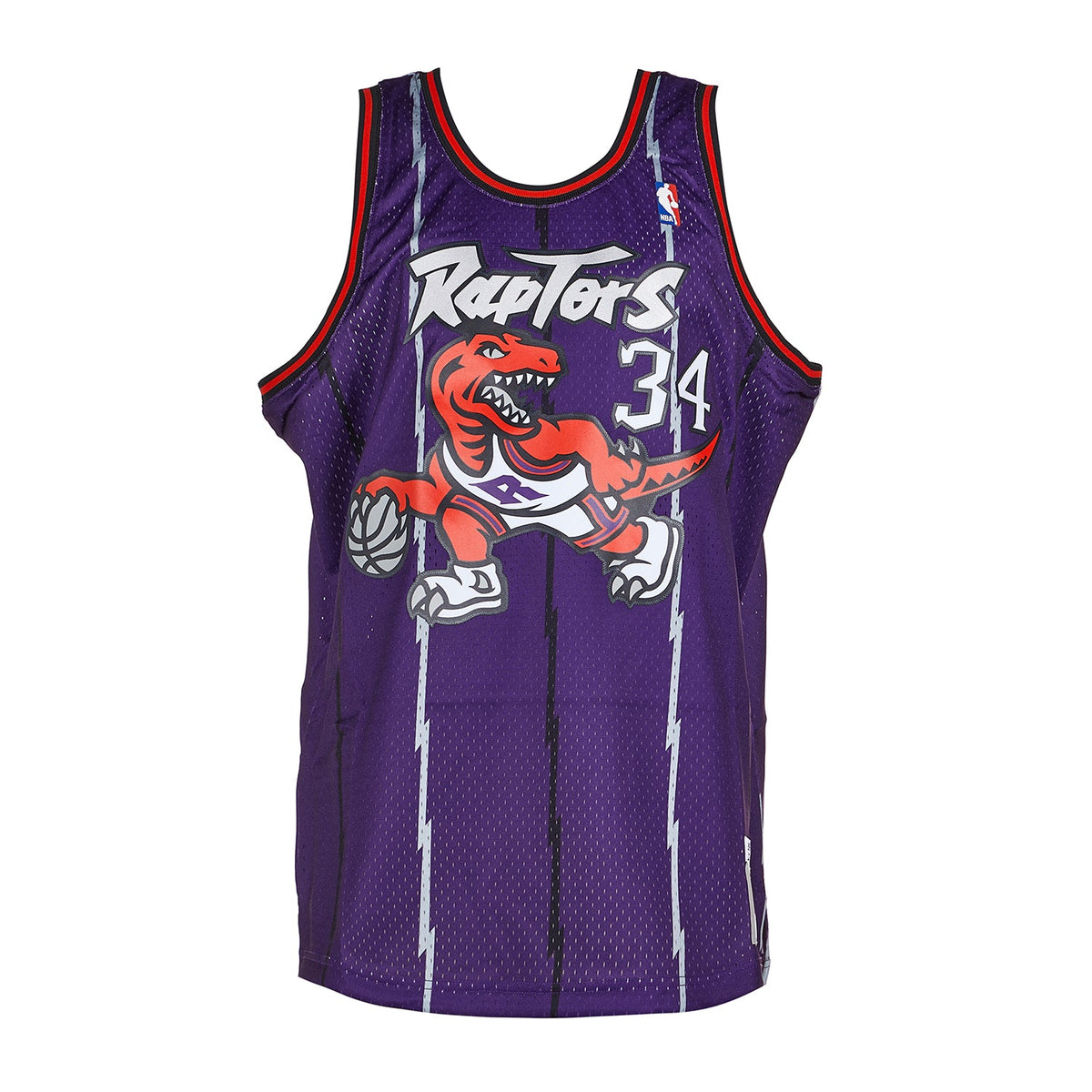 Charles Oakley Signed Toronto Raptors Mitchell & Ness Throwback Jersey product image 2, provided for visual reference and