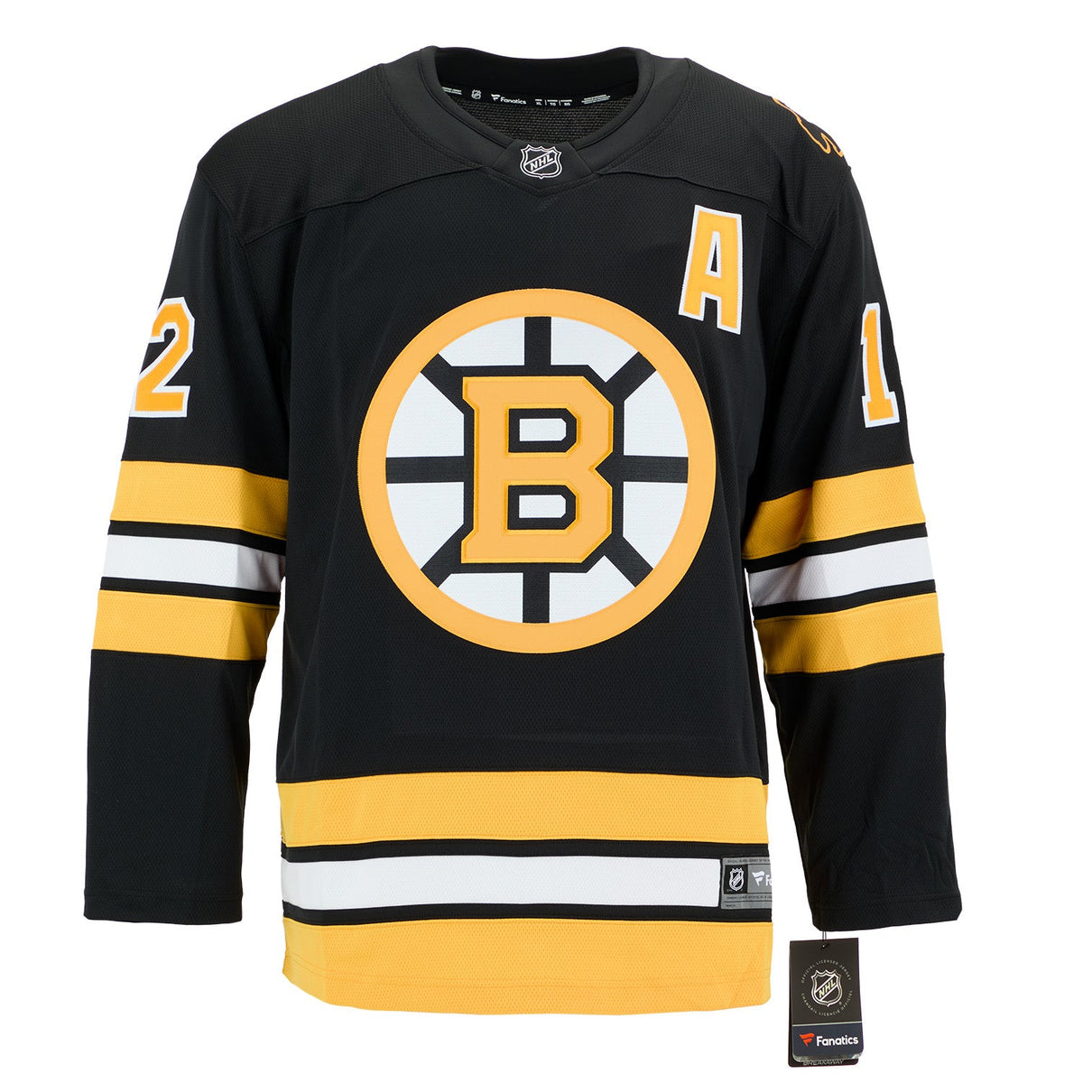 Adam Oates Signed Boston Bruins Fanatics Breakaway Jersey product image 2, provided for visual reference and product detail
