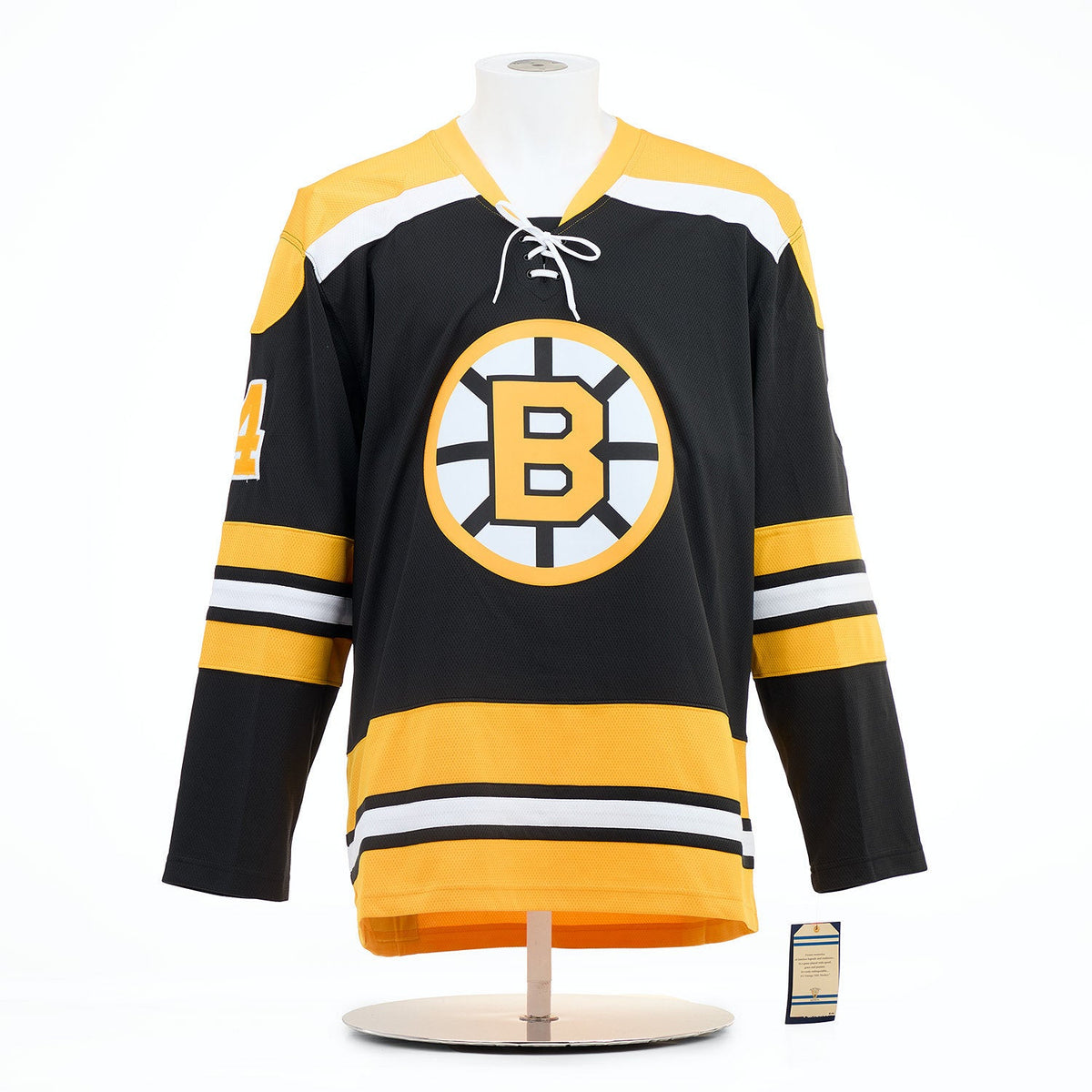 Bobby Orr Signed Boston Bruins Throwback Breakaway Jersey product image 2, provided for visual reference and product detail