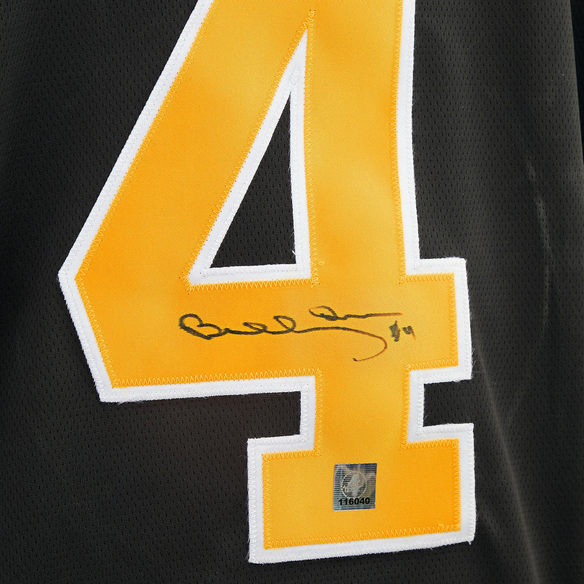 Bobby Orr Signed Boston Bruins Throwback Breakaway Jersey product image 3, provided for visual reference and product detail