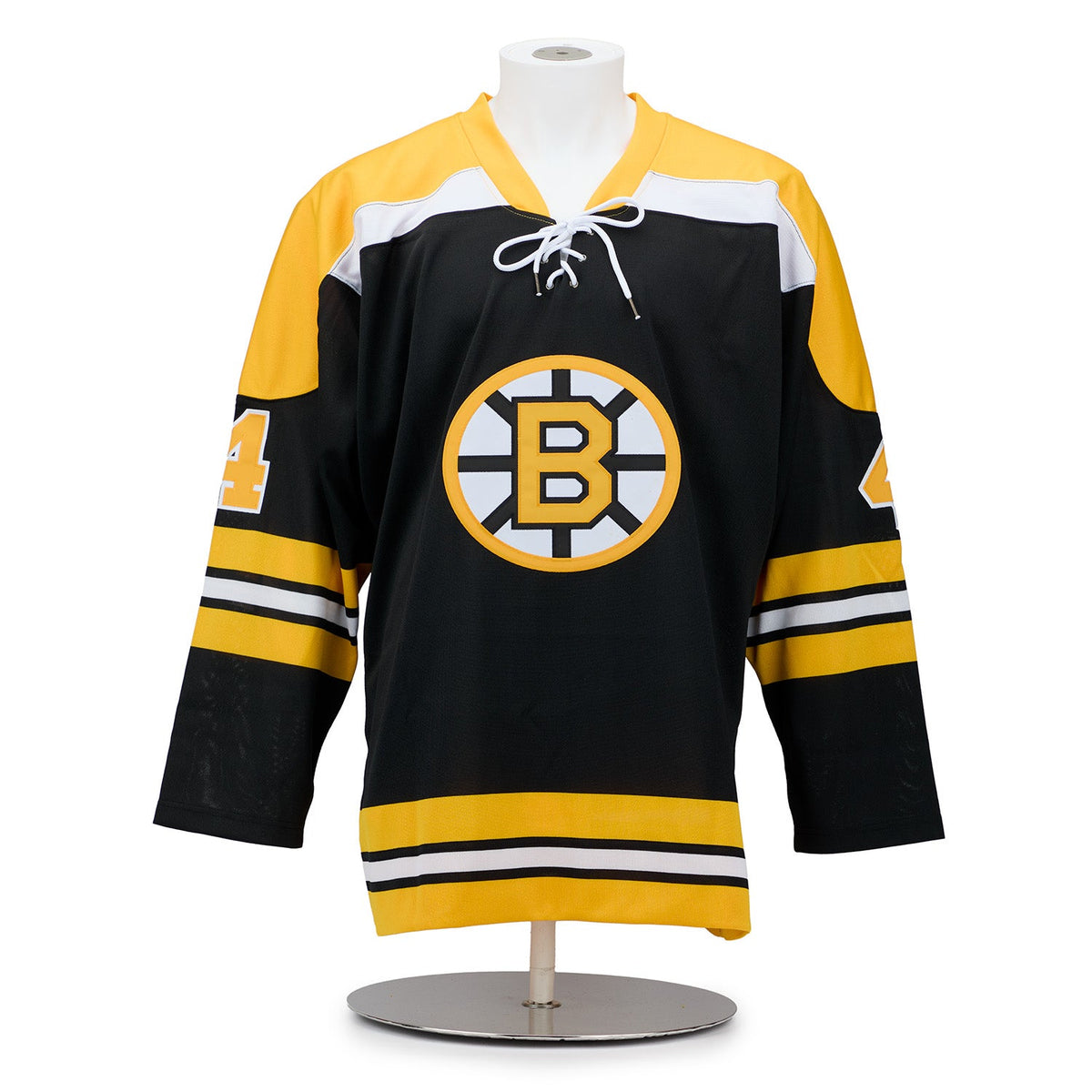 Bobby Orr Boston Bruins Signed & Inscribed Mitchell & Ness Retro Jersey #408/444 product image 2, provided for visual
