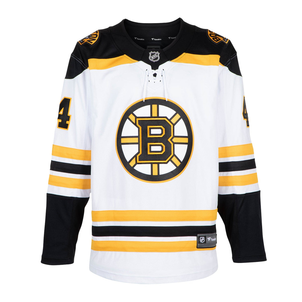 Bobby Orr Autographed Boston Bruins White Fanatics Breakaway Jersey product image 2, provided for visual reference and