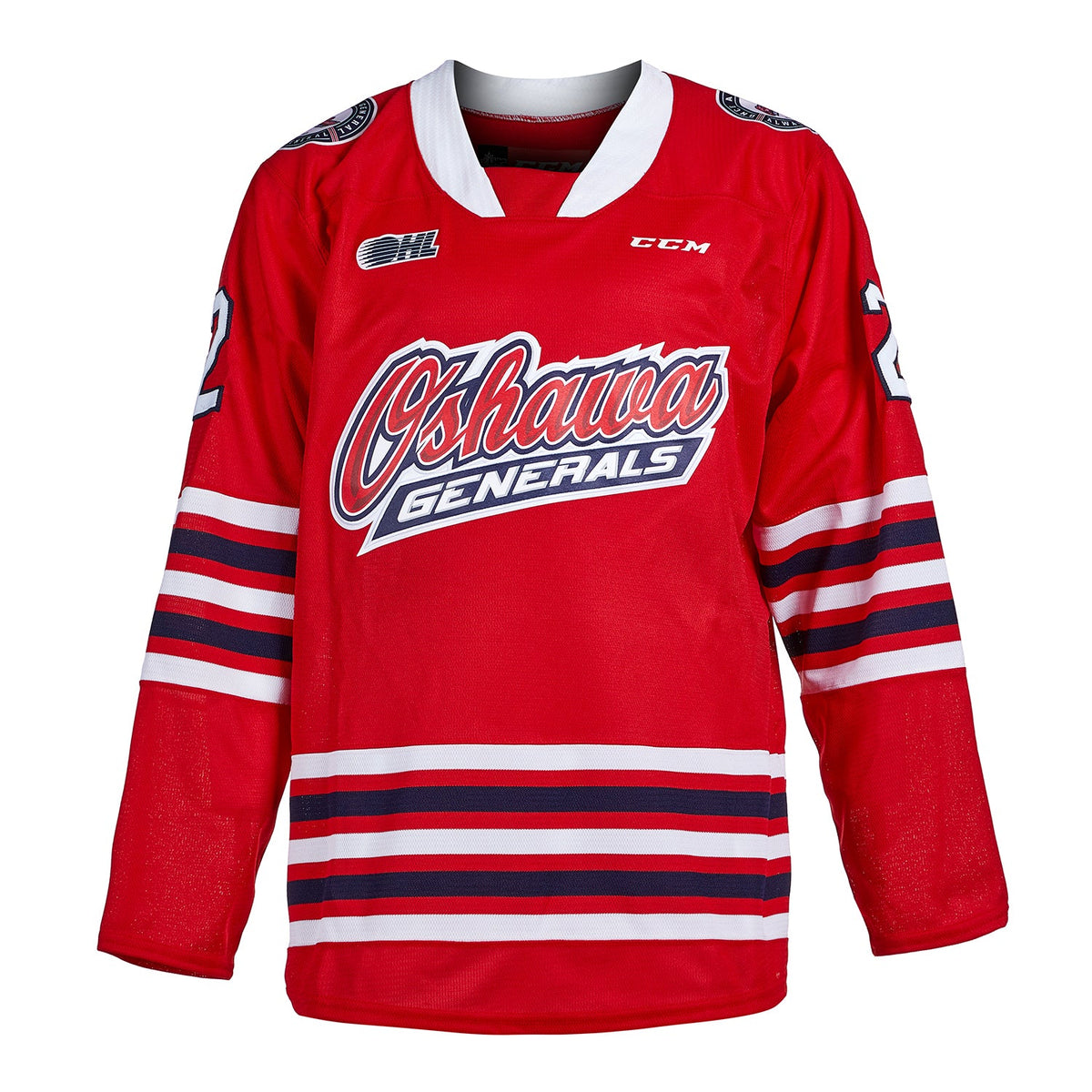 Bobby Orr Autographed Oshawa Generals CHL CCM Jersey product image 2, provided for visual reference and product detail review