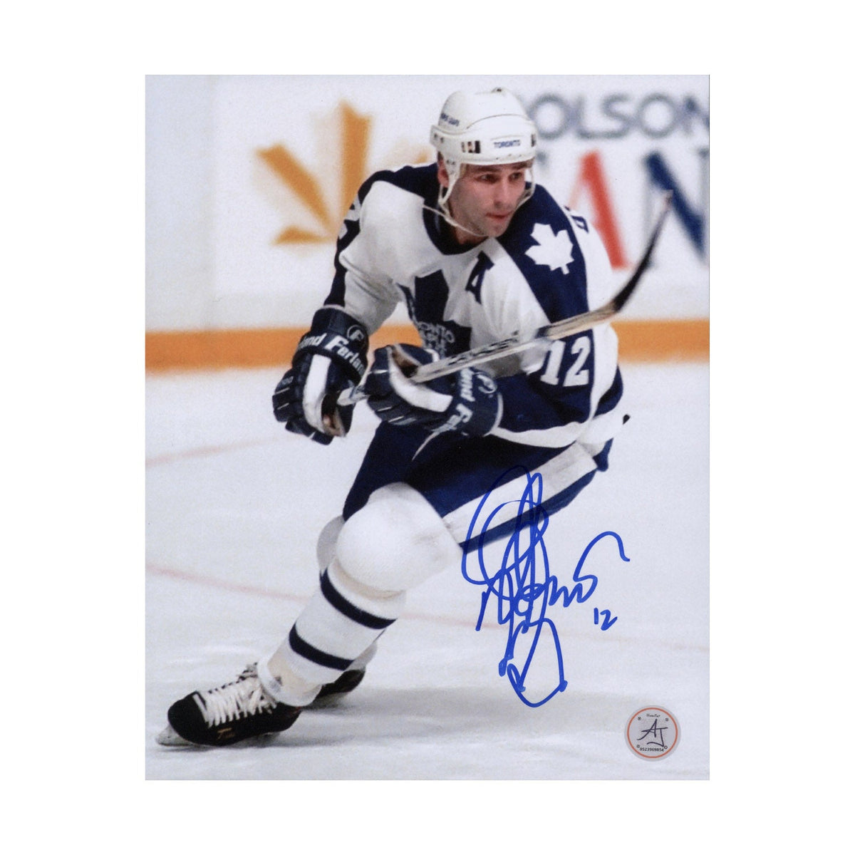 Mark Osborne Signed Toronto Maple Leafs Classic Hockey 8x10 Photo product image 1, provided for visual reference and product
