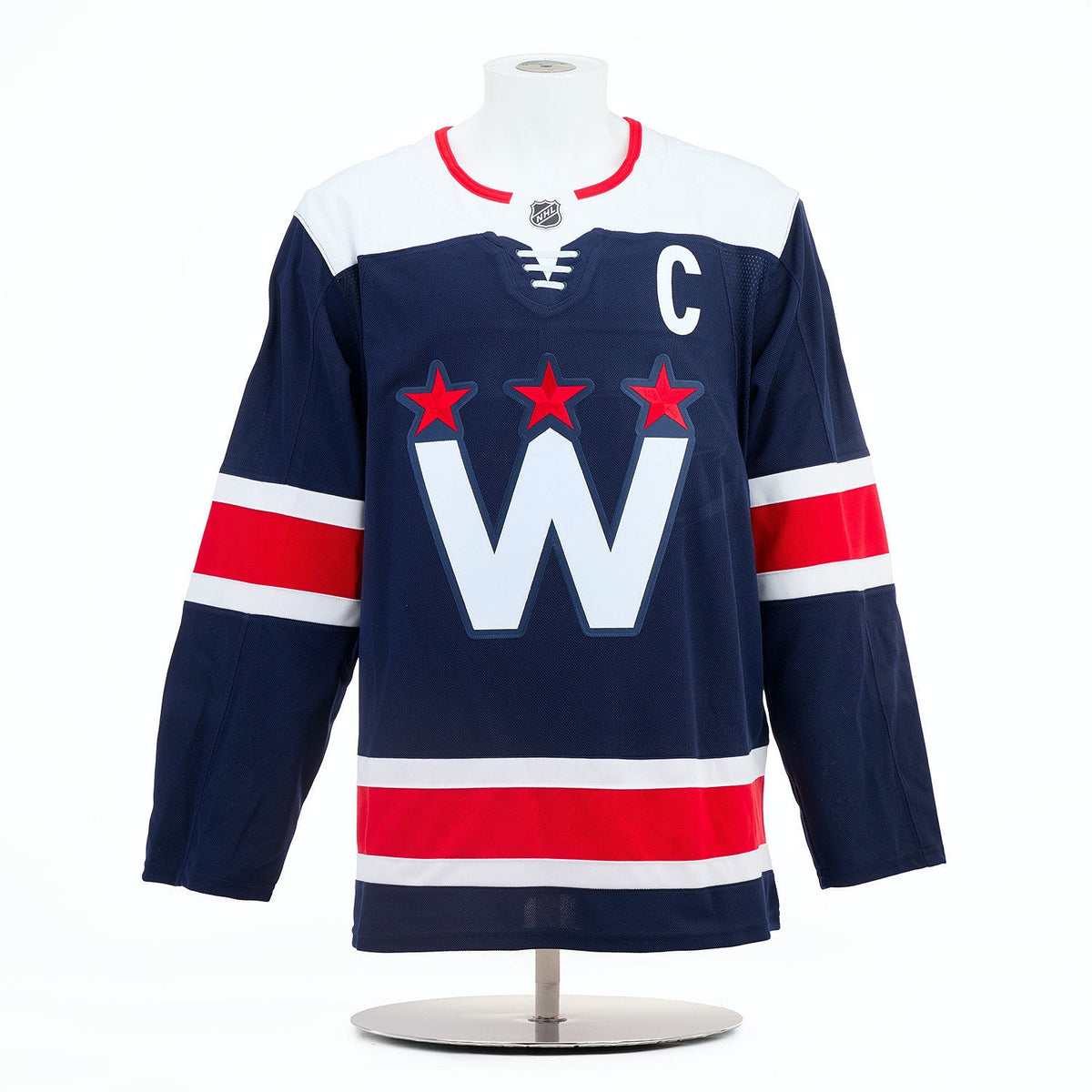 Alex Ovechkin Autographed Washington Capitals Alternate adidas Jersey product image 2, provided for visual reference and