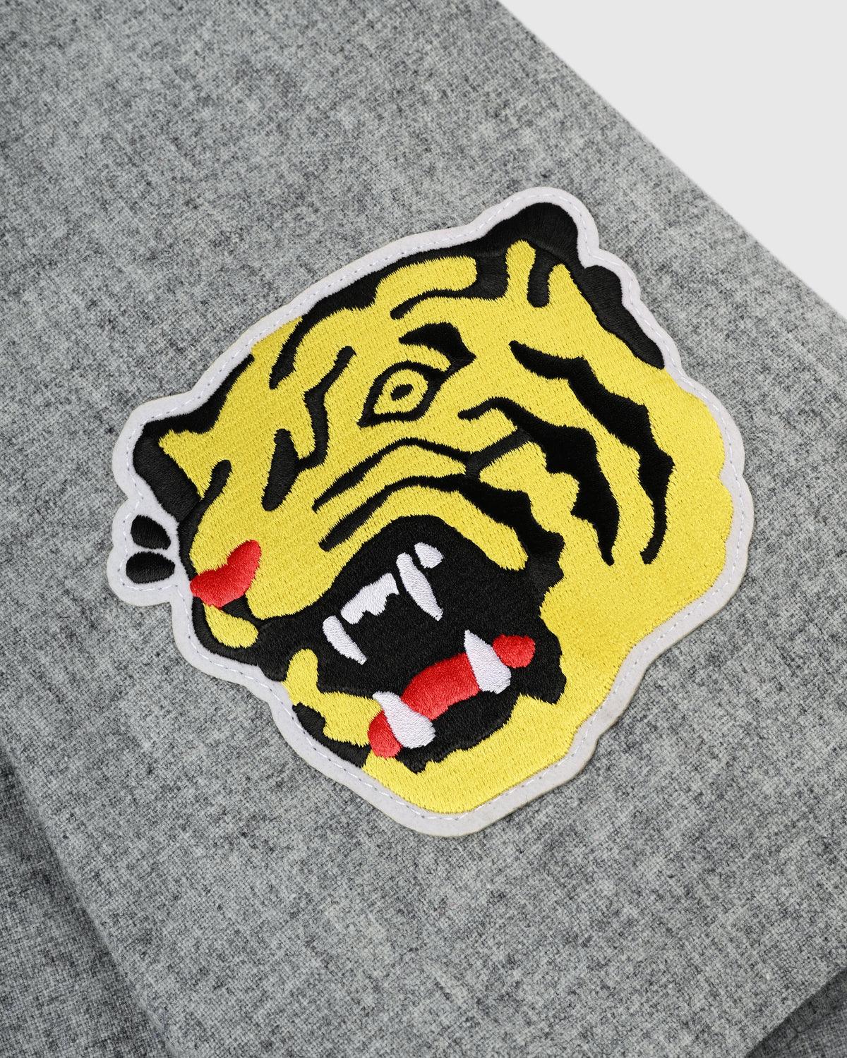 Osaka Tigers 1959 Authentic Wool Road Baseball Jersey product image 4, provided for visual reference and product detail