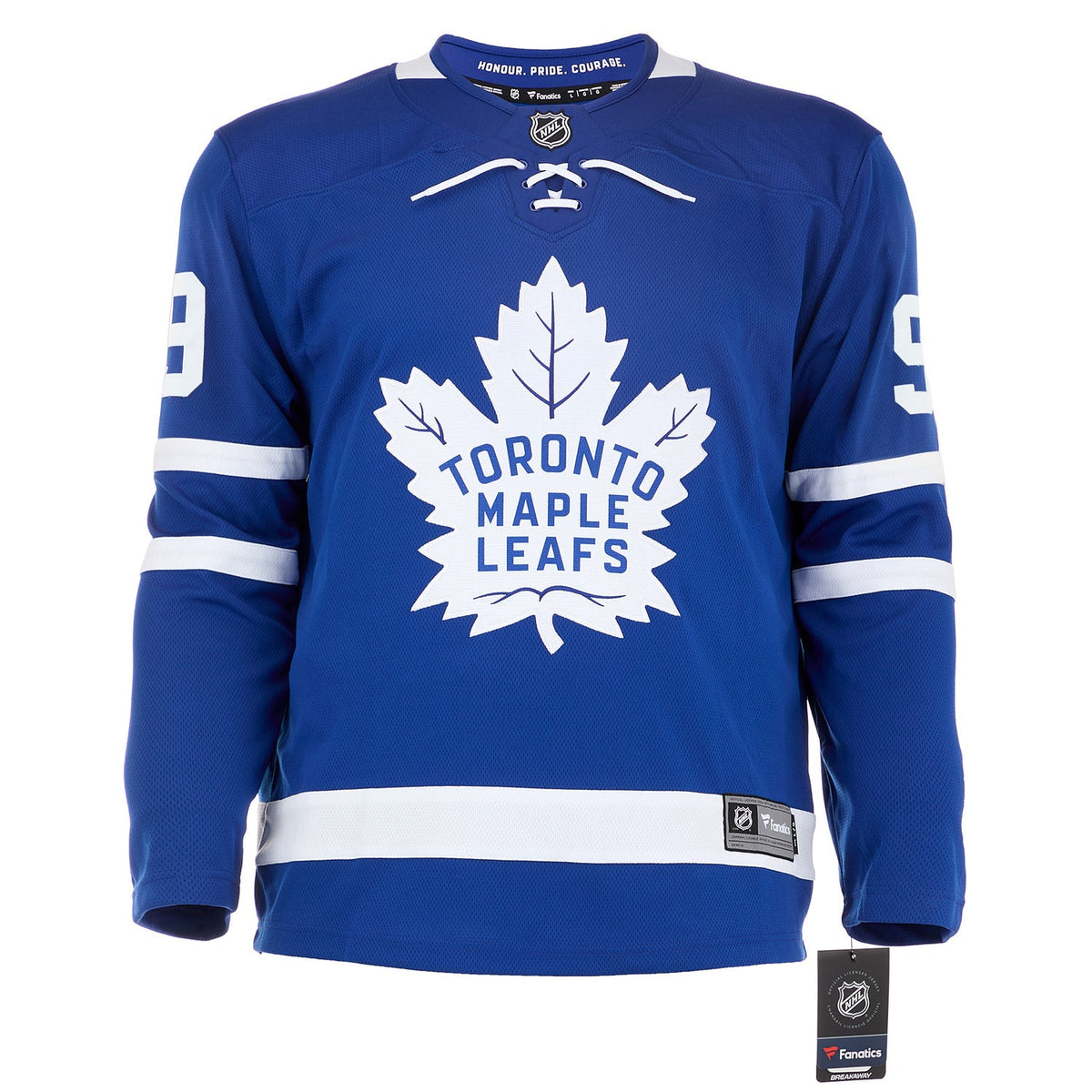 Wilf Paiement Autographed Toronto Maple Leafs Fanatics Breakaway Jersey product image 2, provided for visual reference and