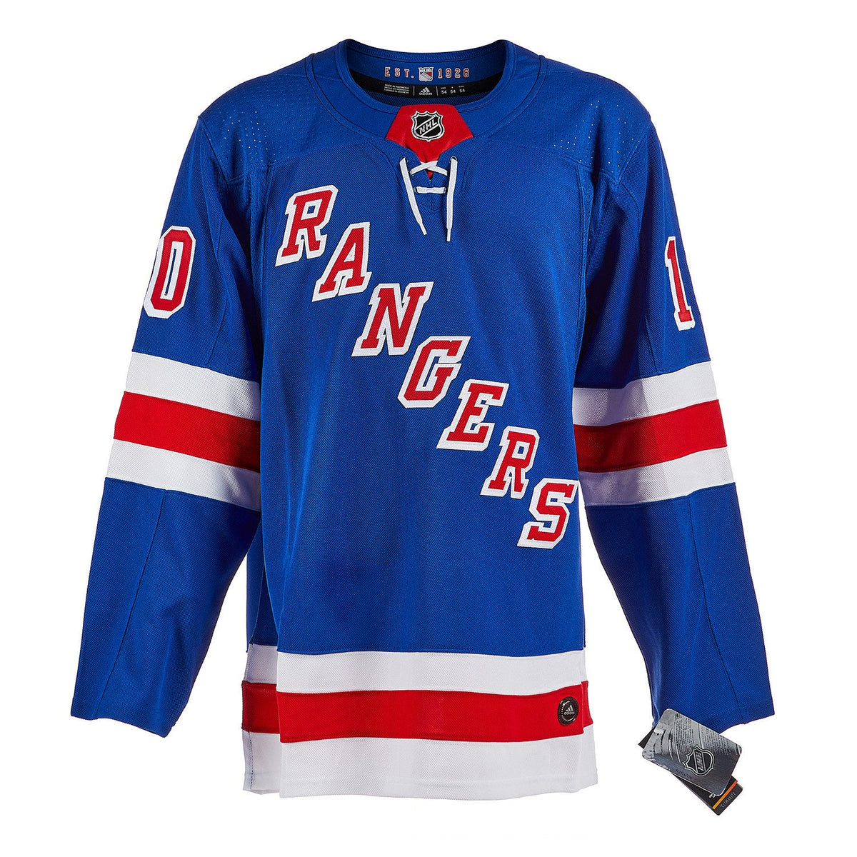 Artemi Panarin Autographed New York Rangers adidas Jersey product image 2, provided for visual reference and product detail