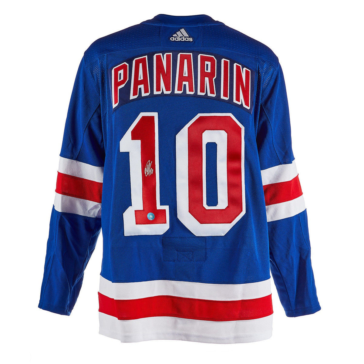 Artemi Panarin Autographed New York Rangers adidas Jersey product image 1, provided for visual reference and product detail