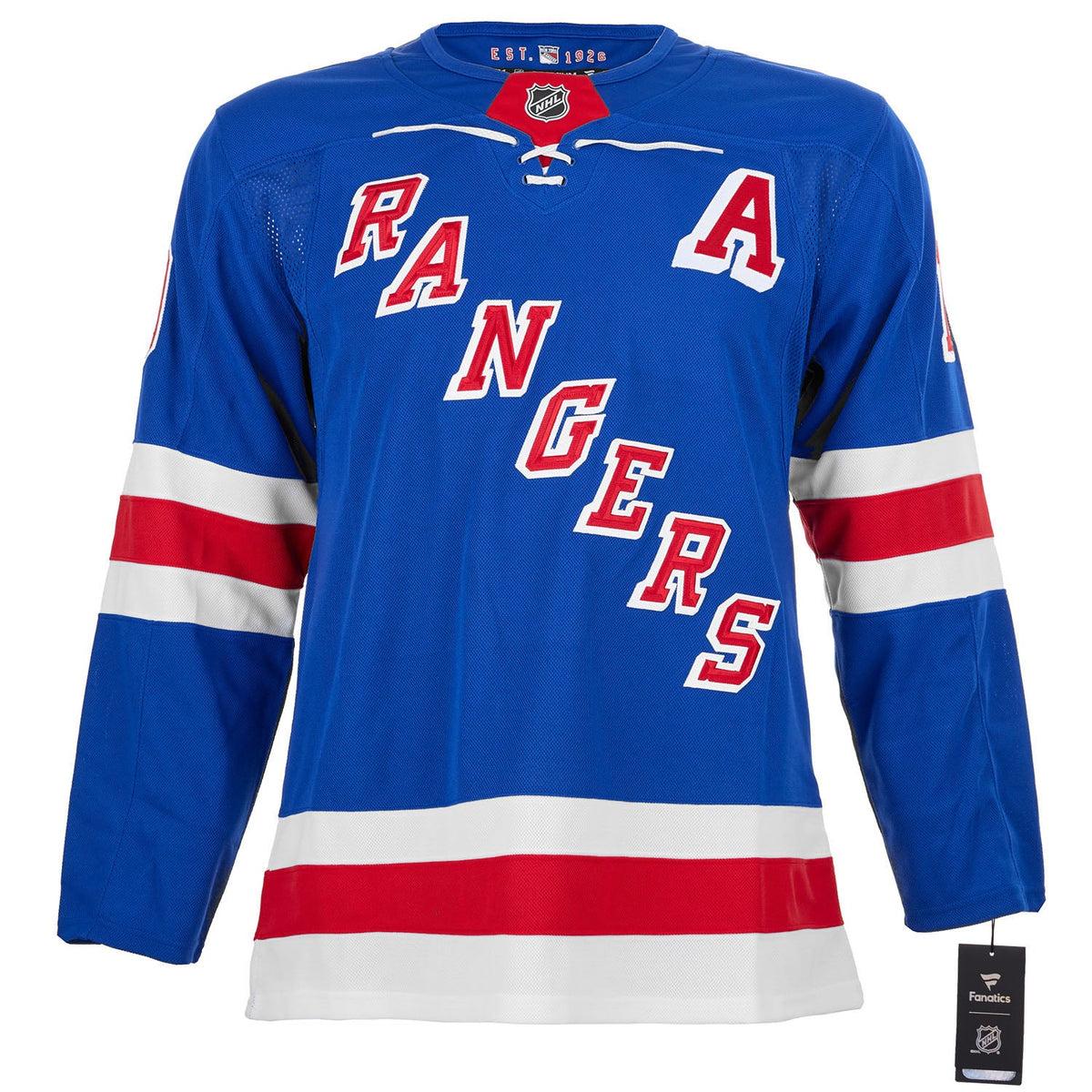 Artemi Panarin Autographed New York Rangers Fanatics Premium Jersey product image 2, provided for visual reference and