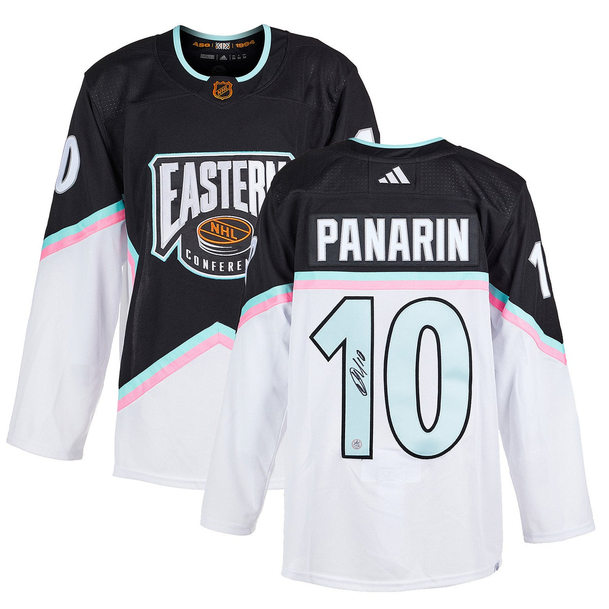 Artemi Panarin Signed 2023 All-Star Game adidas Jersey product image 3, provided for visual reference and product detail