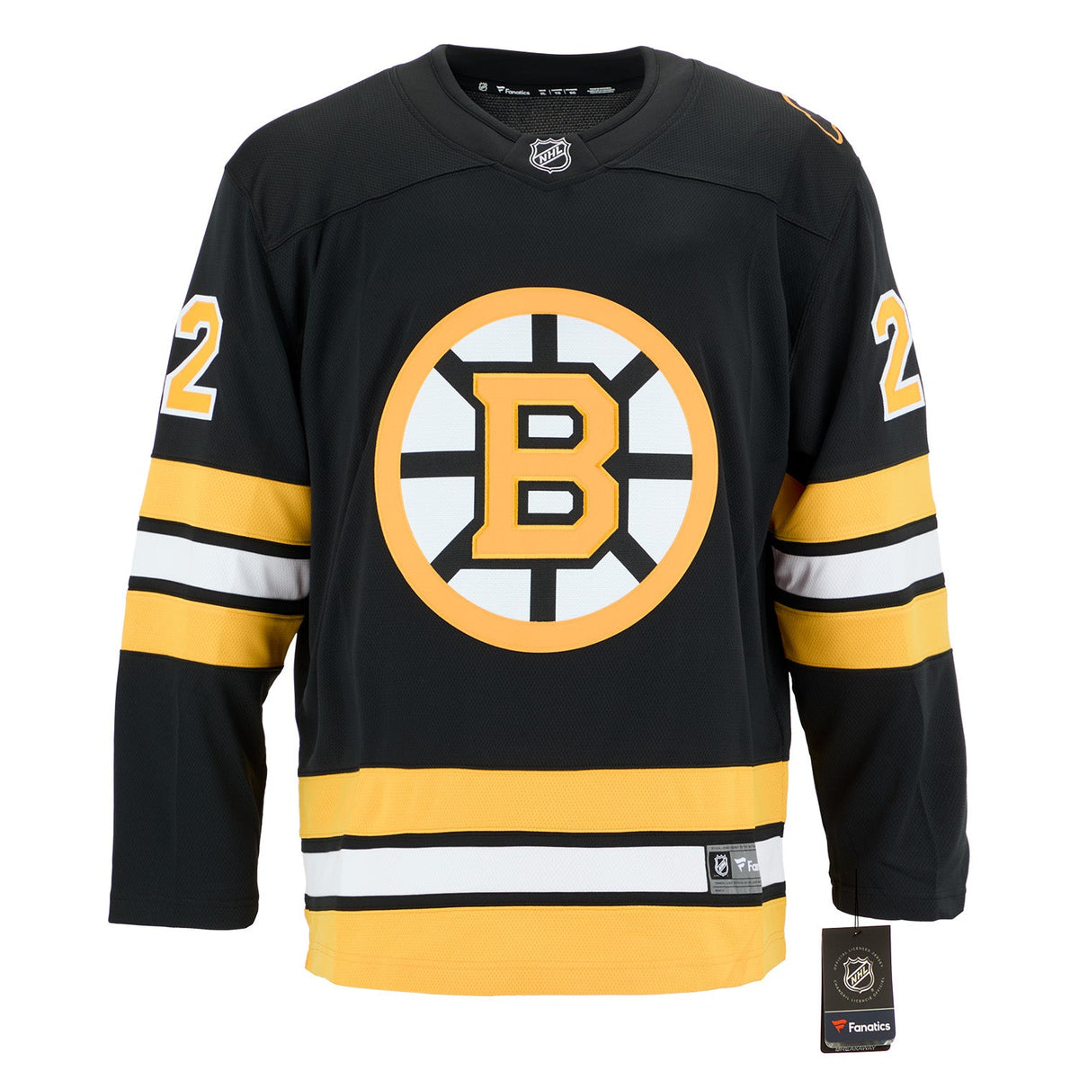 Brad Park Signed Boston Bruins Fanatics Throwback Jersey product image 2, provided for visual reference and product detail