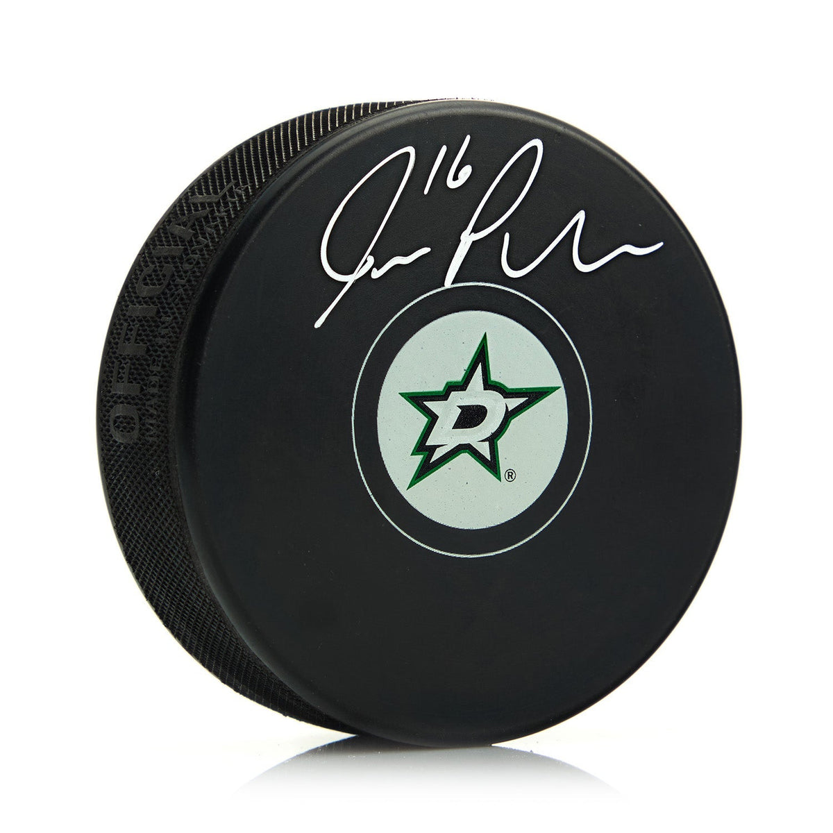 Joe Pavelski Autographed Dallas Stars Hockey Puck product image 1, provided for visual reference and product detail review